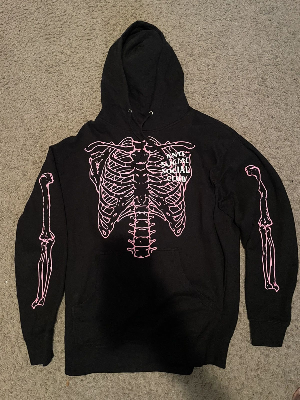 Anti Social Social Club Anti Social Social Club Car Underwater (Skelton) Hoodie Size US L / EU 52-54 / 3 - 1 Thumbnail