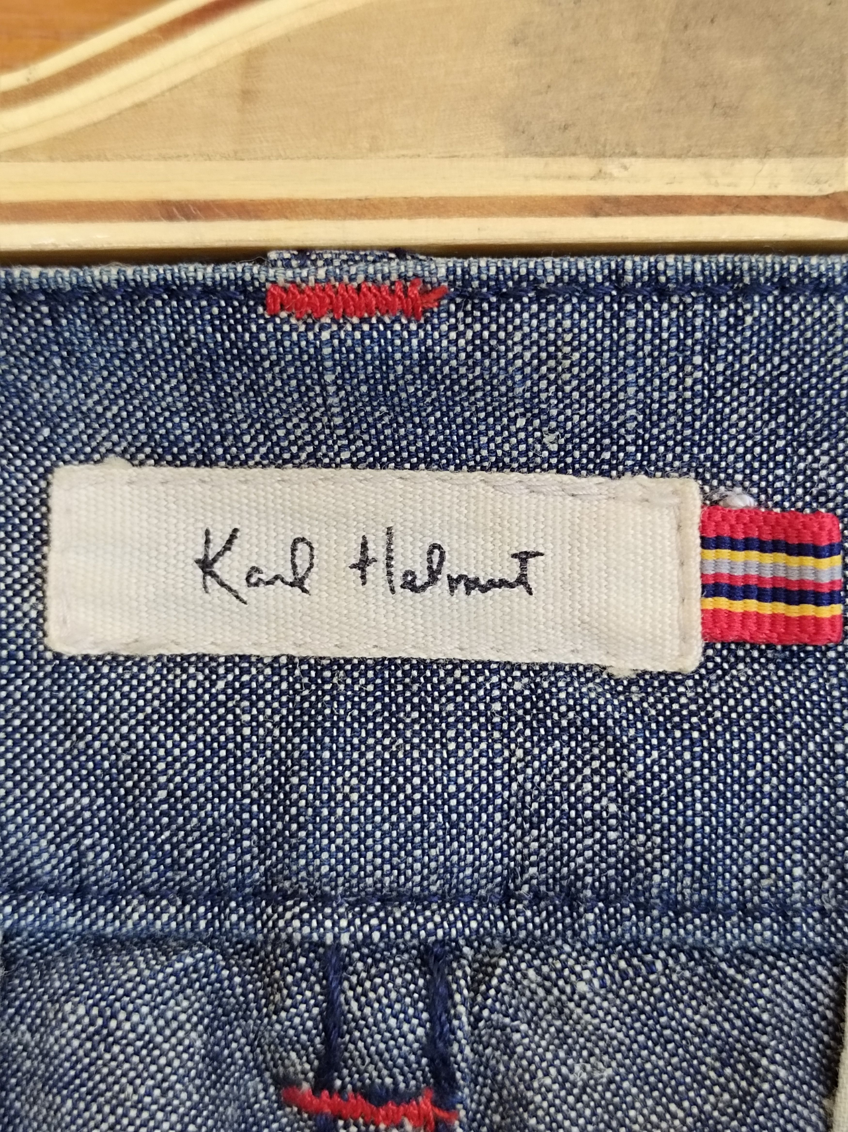 Karl Helmut Vintage KARL HELMUT Patchwork Baggy Cargo Denim Pants Size US 32 / EU 48 - 21 Thumbnail