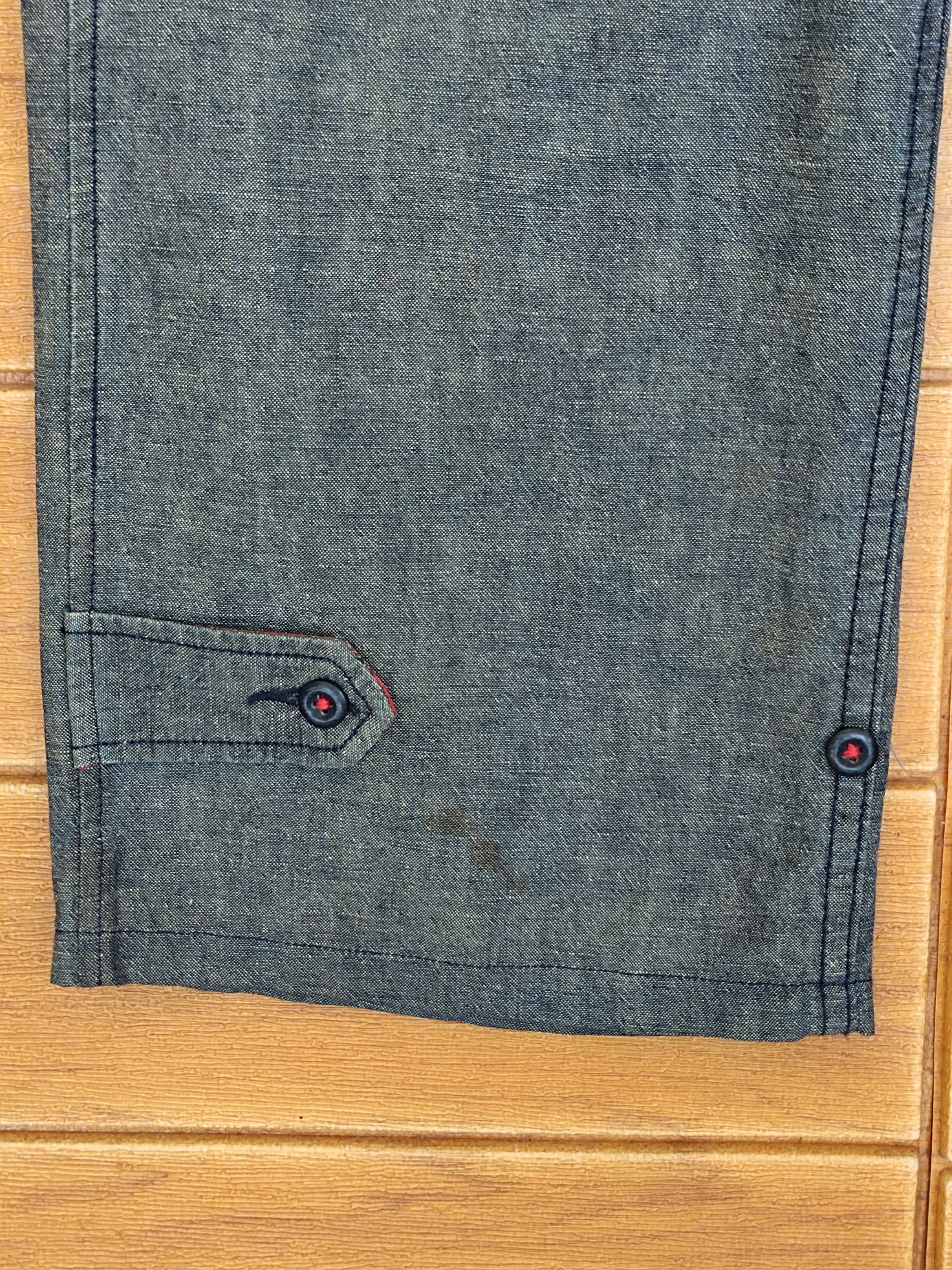 Karl Helmut Vintage KARL HELMUT Patchwork Baggy Cargo Denim Pants Size US 32 / EU 48 - 10 Thumbnail