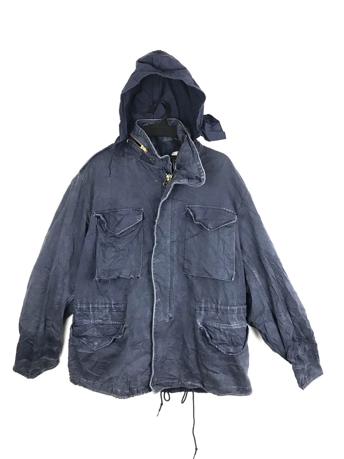 Alpha Industries × Vintage Military Alpha Industries Made USA Parka Military Jacket Size US L / EU 52-54 / 3 - 1 Thumbnail