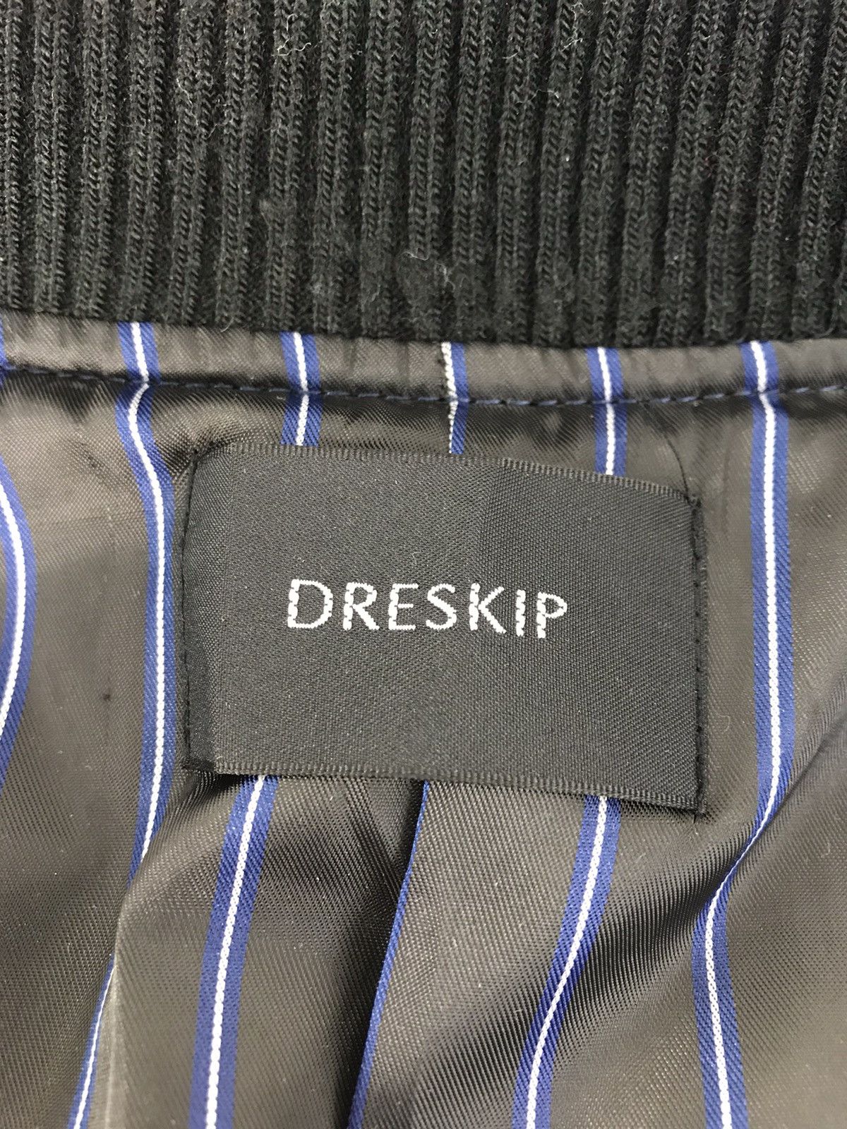 Japanese Brand Varsity Jacket Dreskip Snap Button Hype College Unisex Size M / US 6-8 / IT 42-44 - 5 Thumbnail