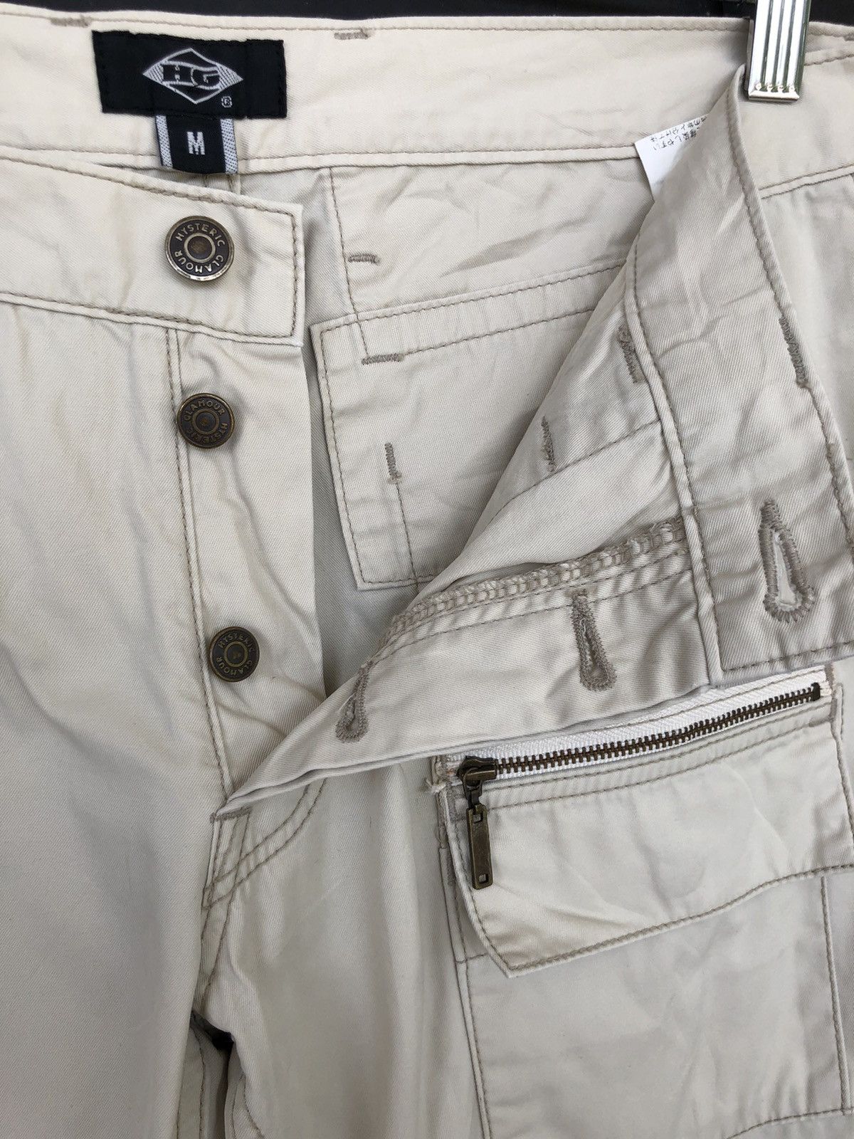 Hysteric Glamour Vintage Hysteric 🇯🇵 Straight Cut Multi Pocket Bush Pants Size US 32 / EU 48 - 6 Thumbnail
