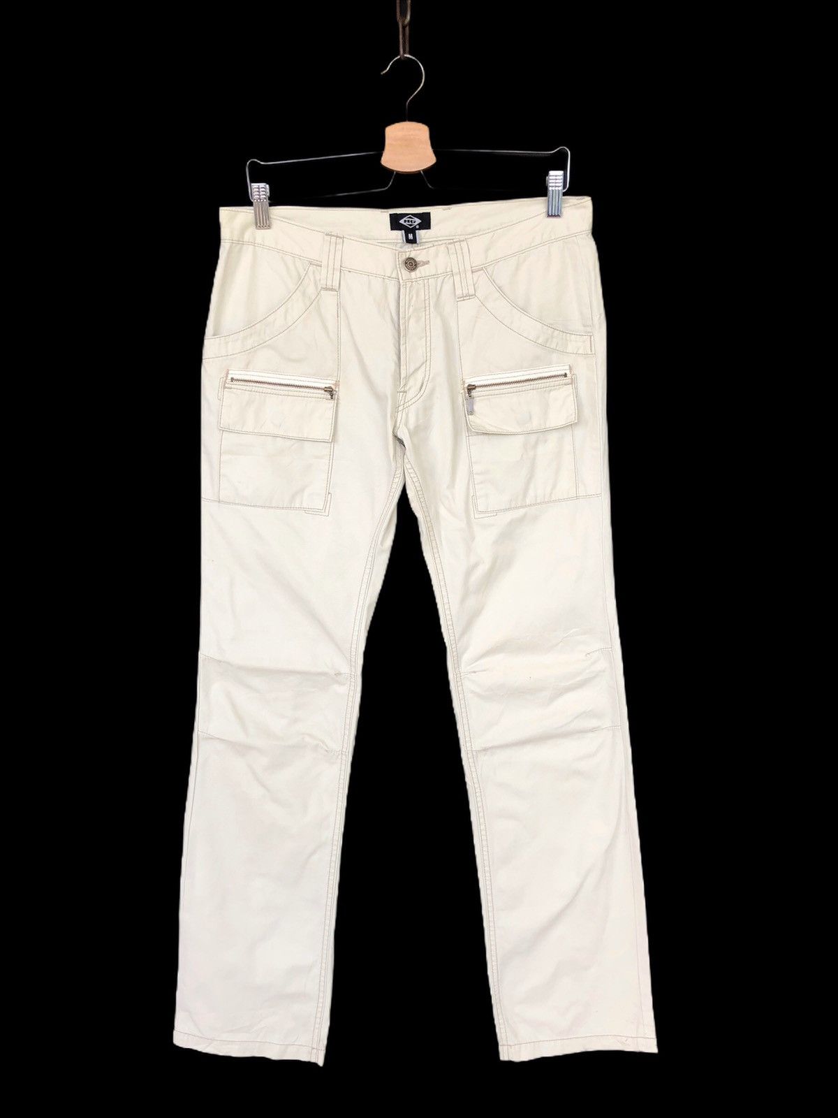 Hysteric Glamour Vintage Hysteric 🇯🇵 Straight Cut Multi Pocket Bush Pants Size US 32 / EU 48 - 1 Thumbnail