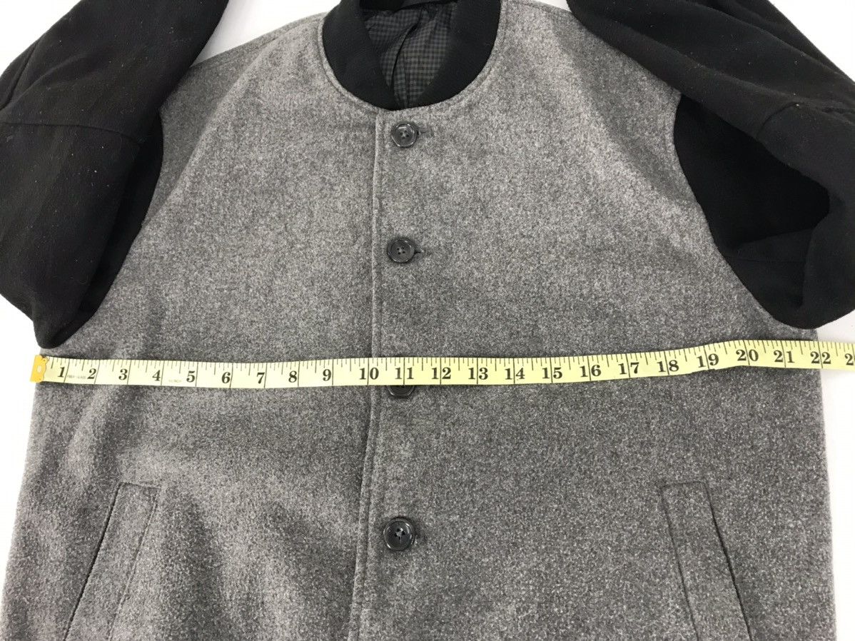 Japanese Brand Vintage Varsity Jacket Snap Button Heavy Wool Hype College Size US M / EU 48-50 / 2 - 7 Thumbnail
