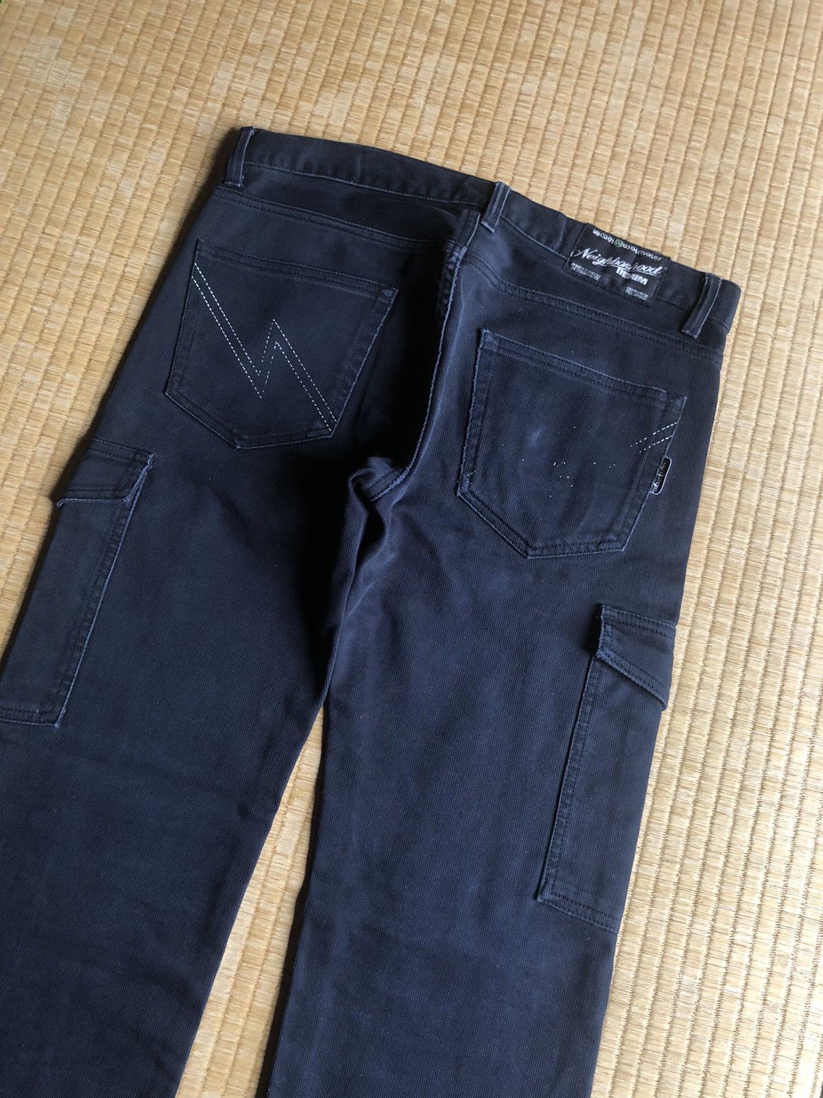 Neighborhood AW03 NBHD SPNarrow BDU Cargo Tactical Parachute Cargo Pants Size US 33 - 2 Thumbnail