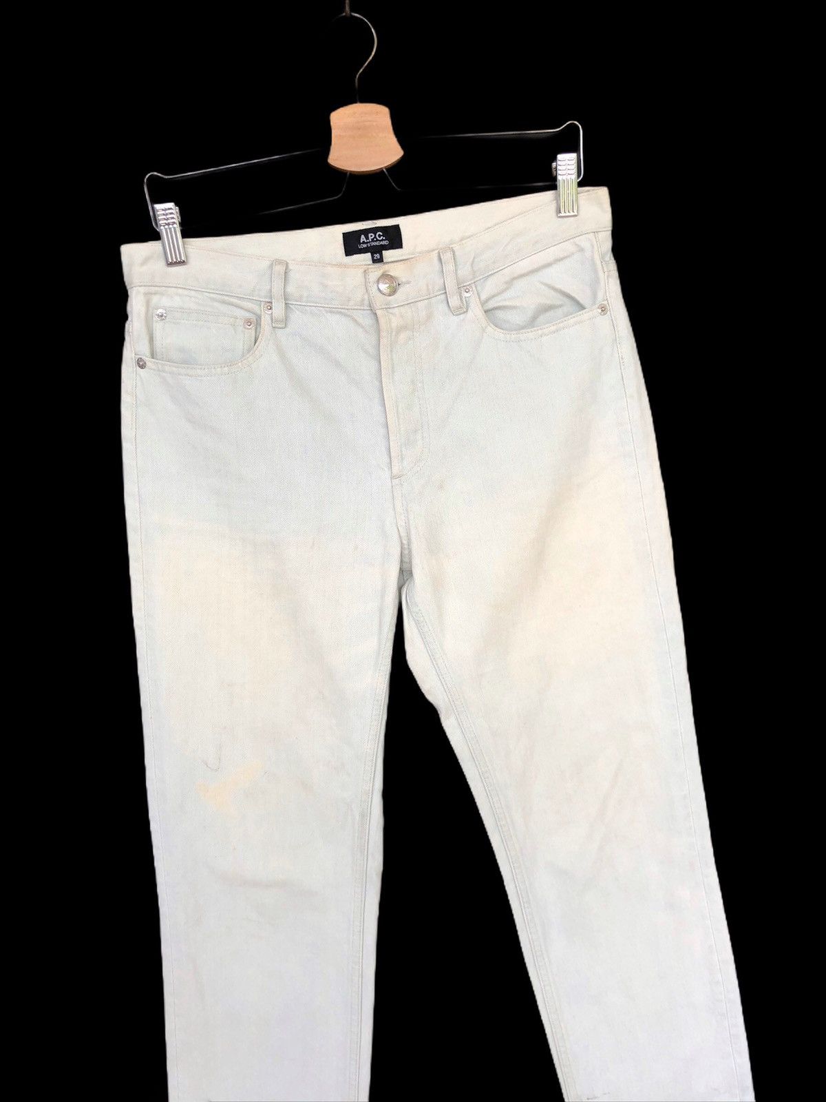 A.P.C. GRAIL🔥A.P.C. Paris Low Standard Slim Fit Denim Size US 30 / EU 46 - 2 Thumbnail
