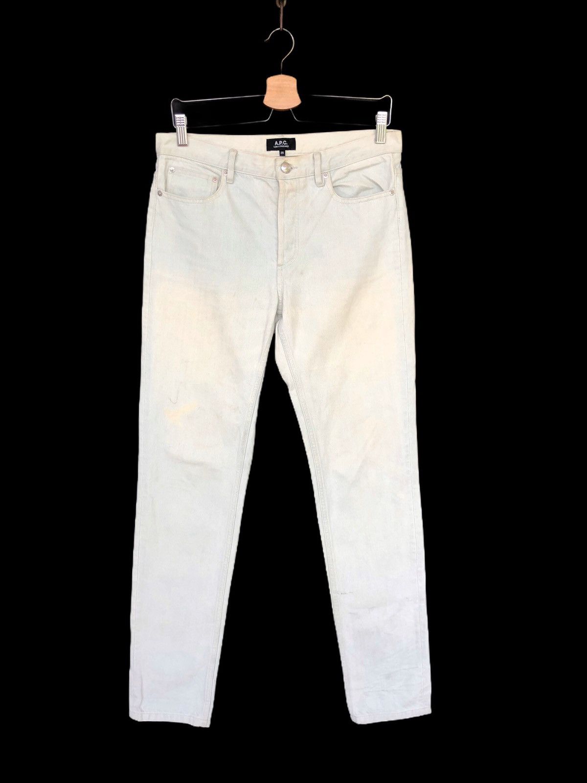A.P.C. GRAIL🔥A.P.C. Paris Low Standard Slim Fit Denim Size US 30 / EU 46 - 1 Thumbnail