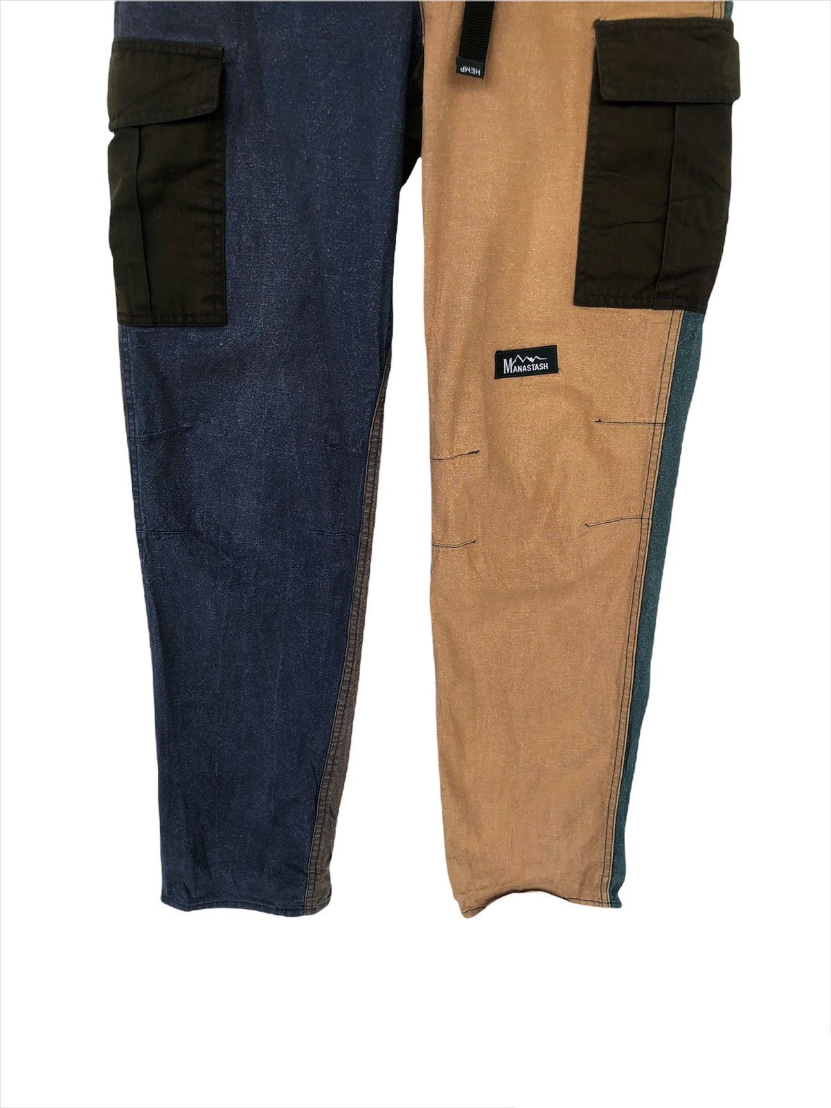 Manastash Patchwork Beauty Manastash 🇯🇵 Patchwork Cargo Pants Size US 30 / EU 46 - 4 Thumbnail