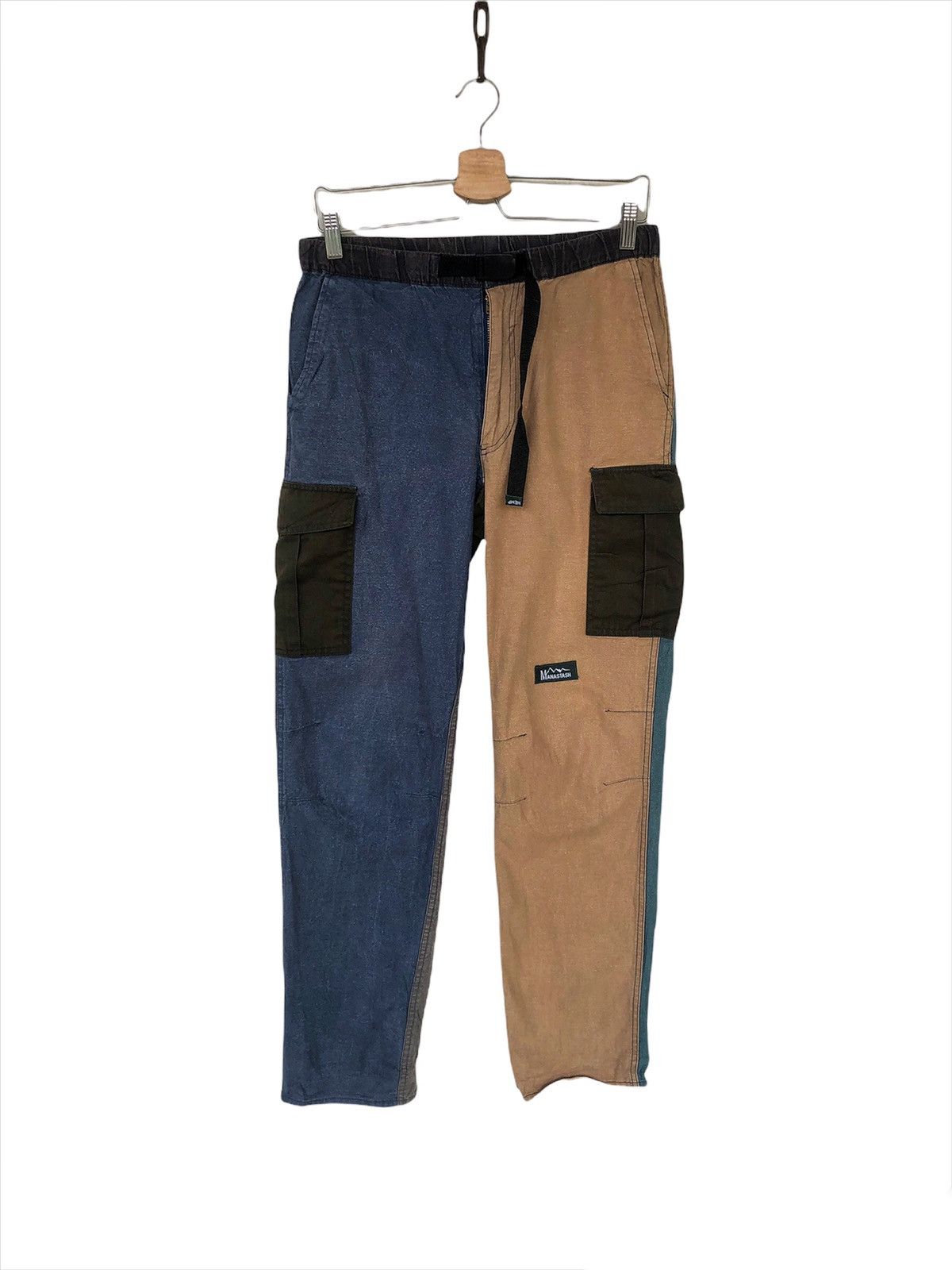 Manastash Patchwork Beauty Manastash 🇯🇵 Patchwork Cargo Pants Size US 30 / EU 46 - 2 Thumbnail