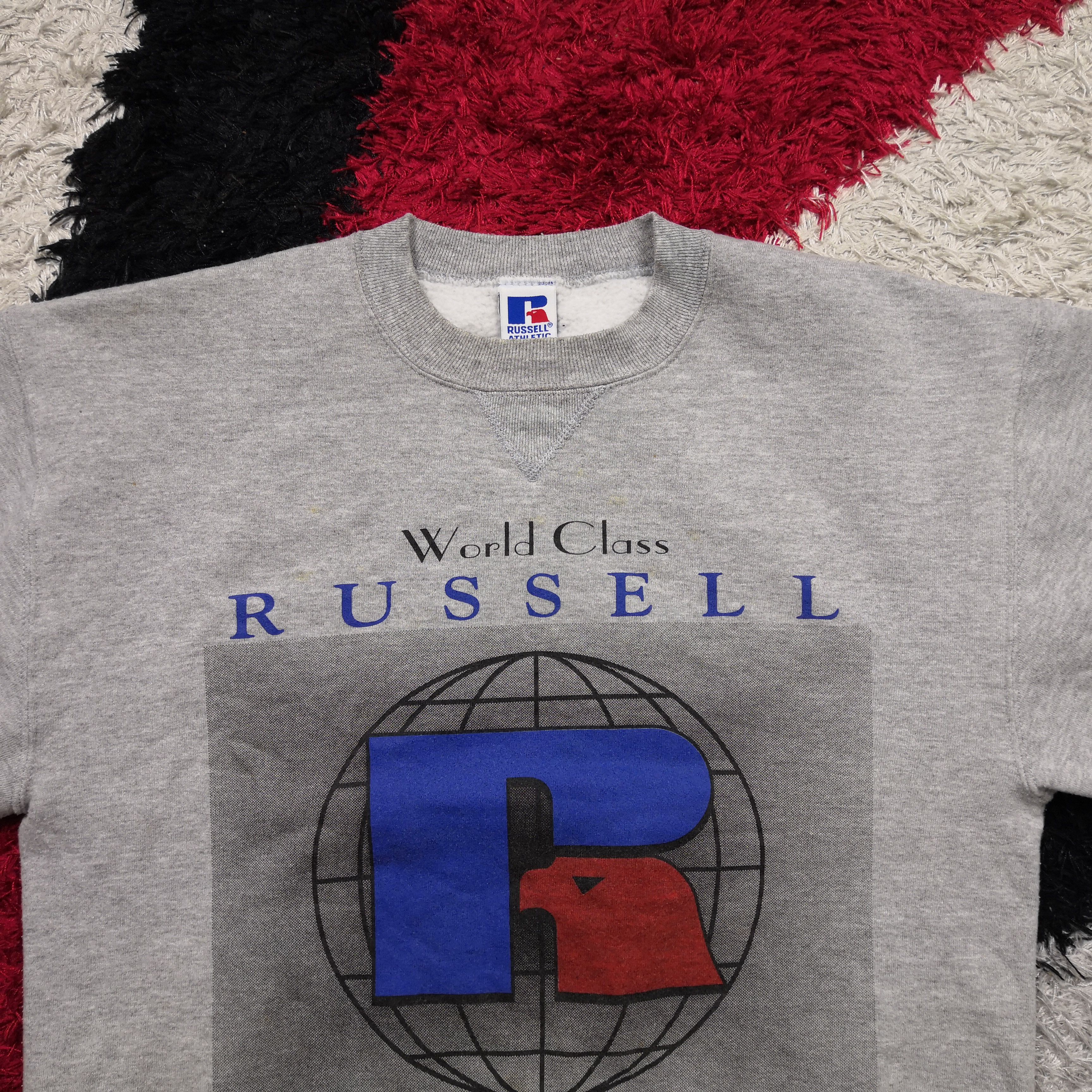 Russell Athletic × Vintage Vintage Russell Athletic Sweatshirt Sweater Jumper Size US M / EU 48-50 / 2 - 2 Thumbnail