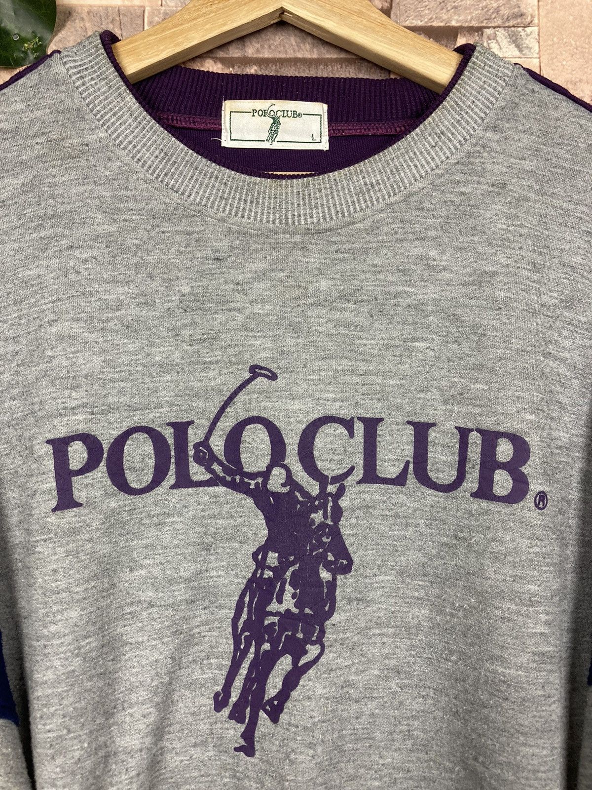 U.S. Polo Assn. Polo Club Sweatshirt Multicolour #32-6 Size US L / EU 52-54 / 3 - 3 Thumbnail