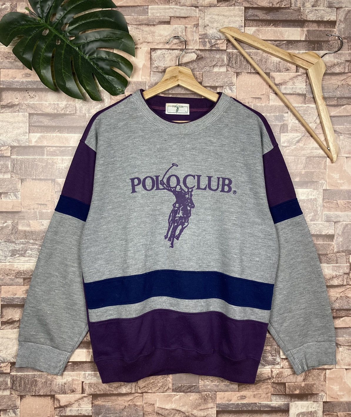 U.S. Polo Assn. Polo Club Sweatshirt Multicolour #32-6 Size US L / EU 52-54 / 3 - 1 Thumbnail