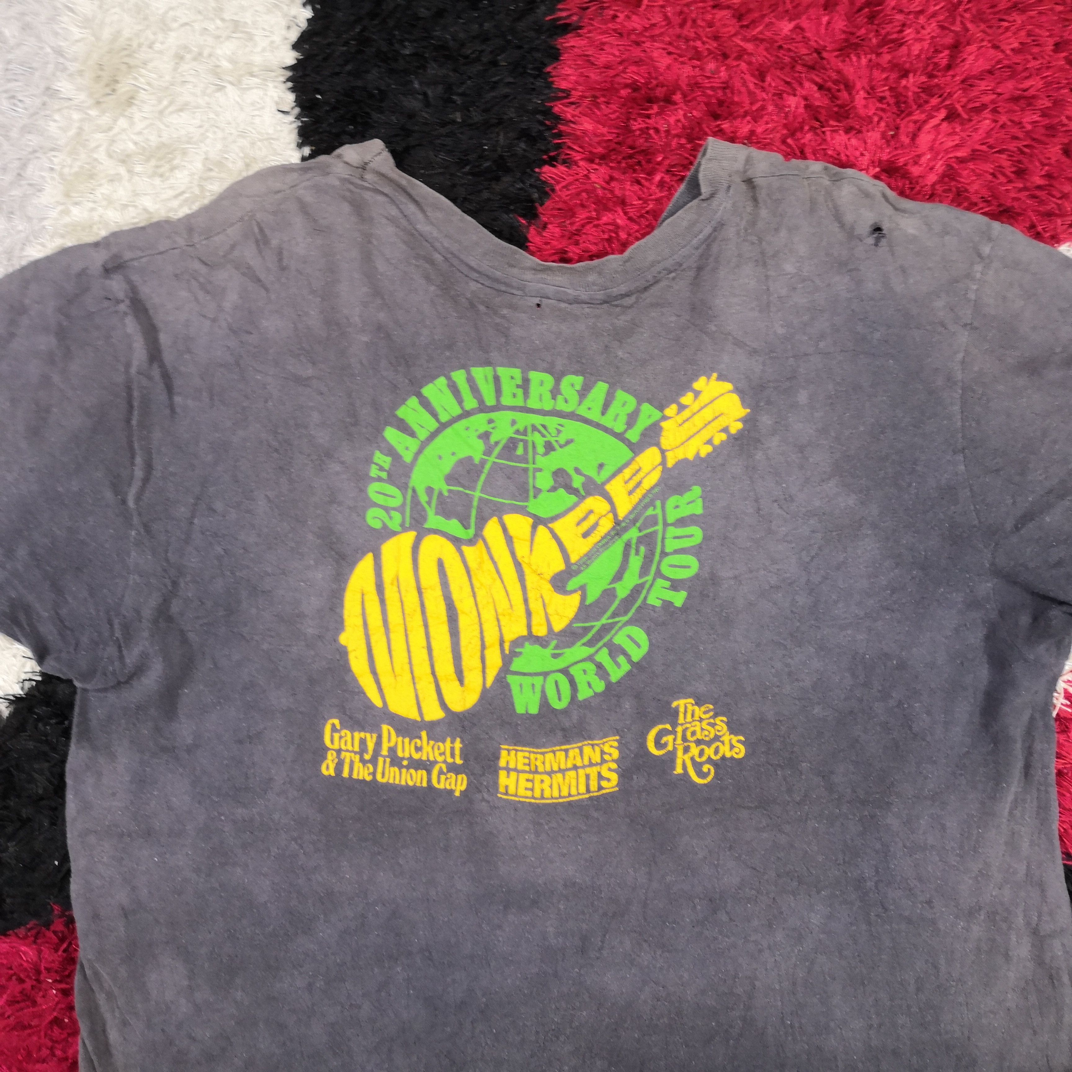 Band Tees Vintage The Monkees T-Shirt 20th Anniversary Celebration Tee Size US L / EU 52-54 / 3 - 4 Thumbnail