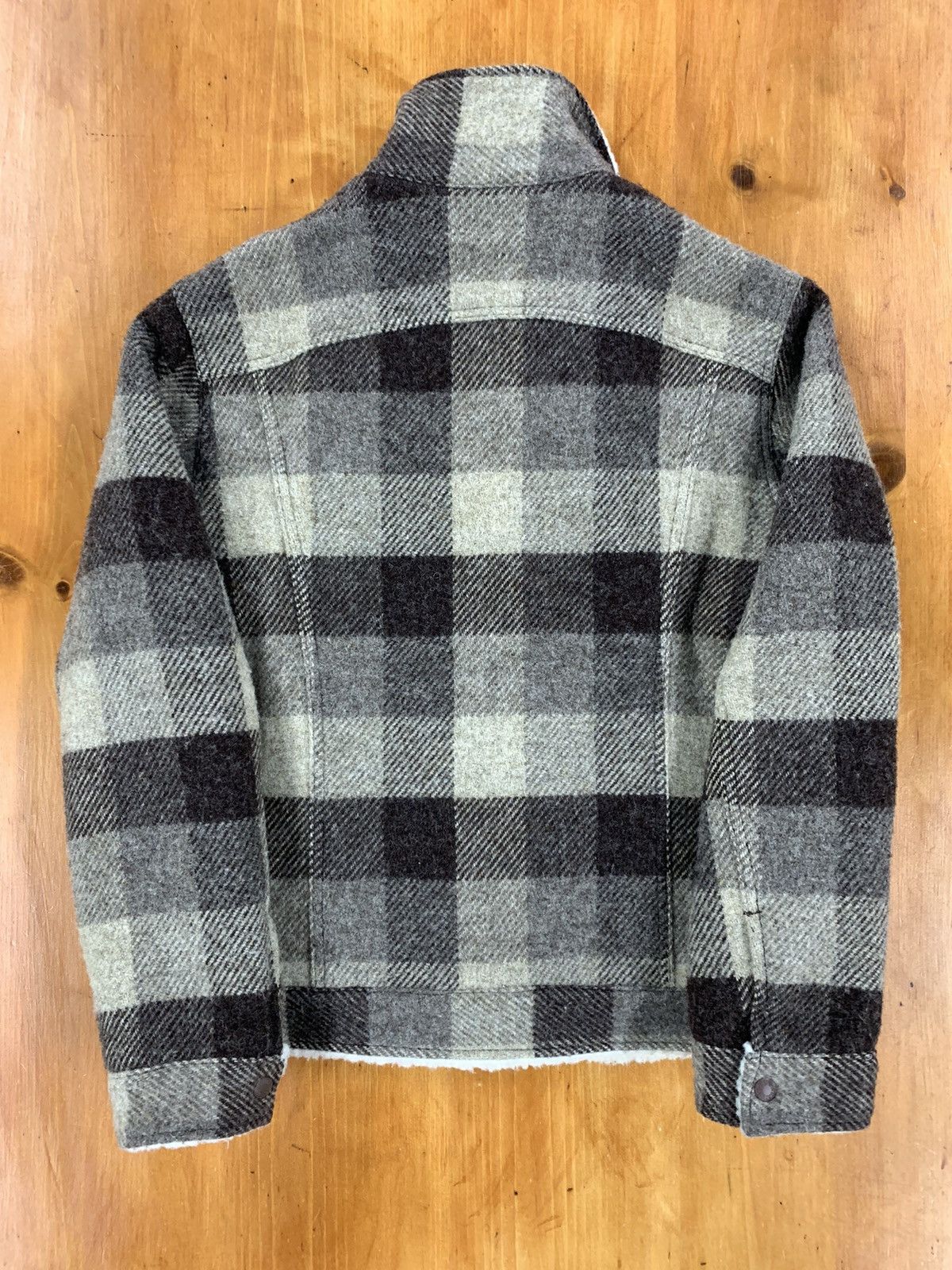 Bape Flannel Sherpa Quilt Lined Primaloft Snap Jacket Size US M / EU 48-50 / 2 - 4 Thumbnail