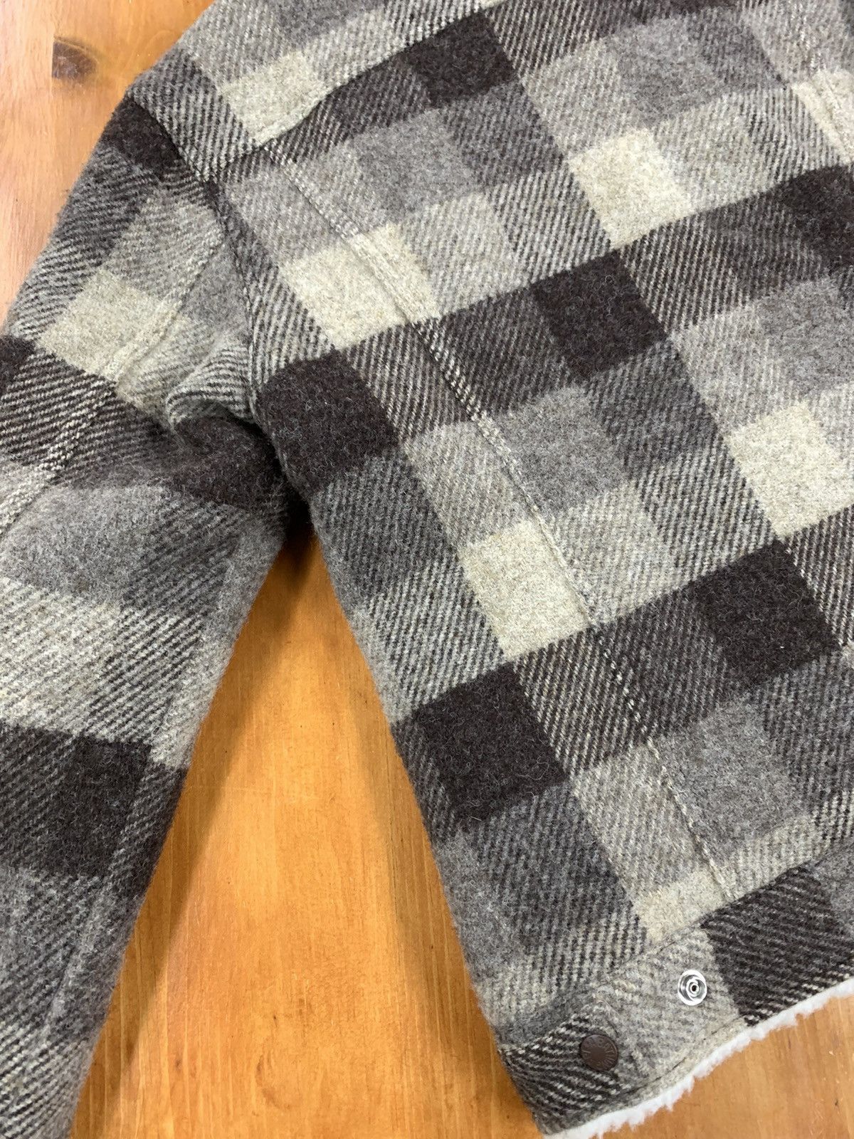 Bape Flannel Sherpa Quilt Lined Primaloft Snap Jacket Size US M / EU 48-50 / 2 - 5 Thumbnail
