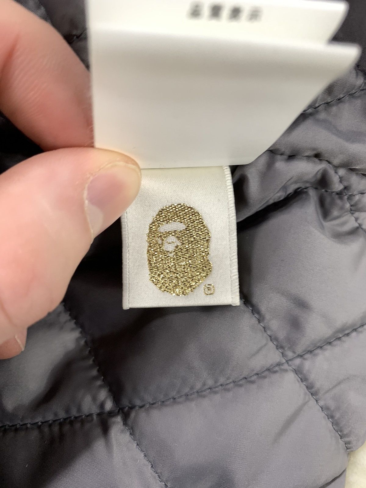 Bape Flannel Sherpa Quilt Lined Primaloft Snap Jacket Size US M / EU 48-50 / 2 - 9 Thumbnail