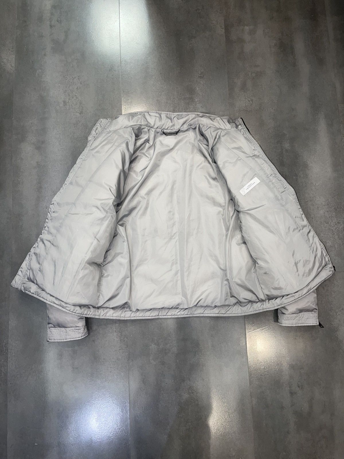 Versace Versace Technical Biker Grey Puffer Down Jacket Size US L / EU 52-54 / 3 - 16 Thumbnail