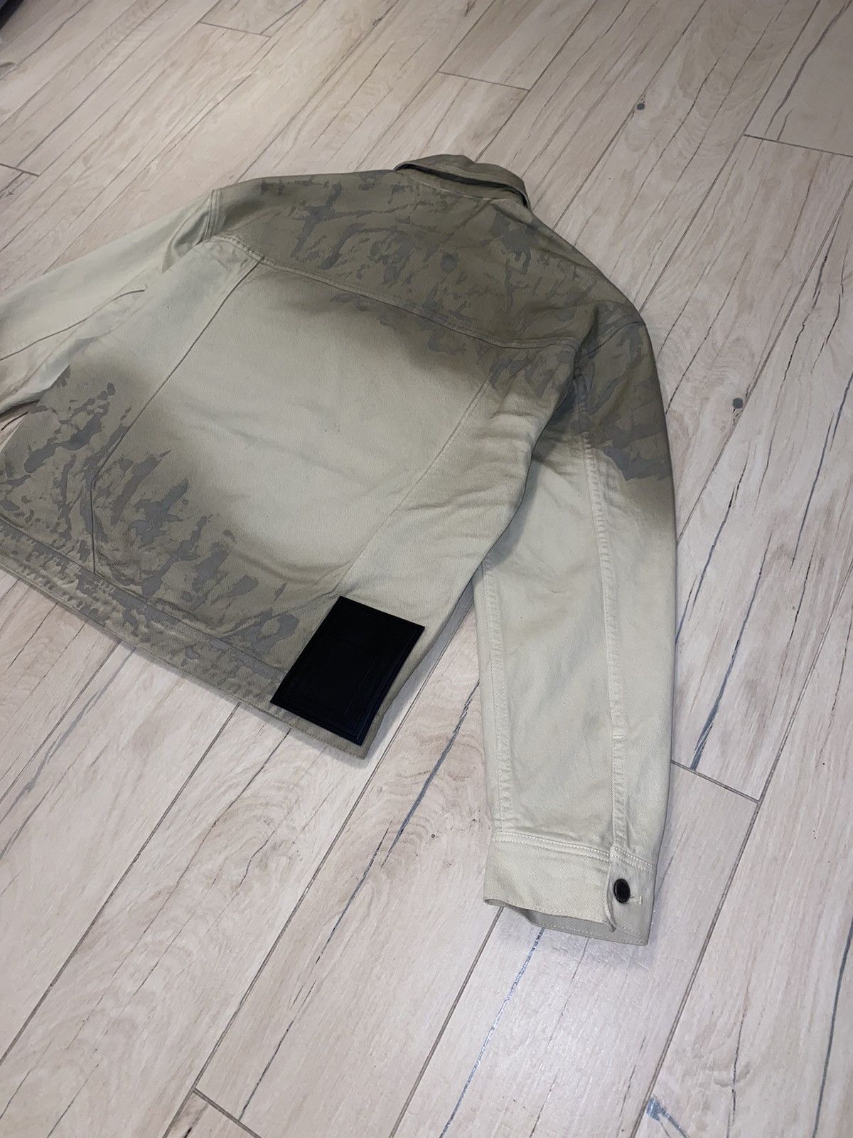 A-COLD-WALL* DS! A-Cold-Wall* Beige Corrosion Denim Jacket Size US L / EU 52-54 / 3 - 8 Thumbnail