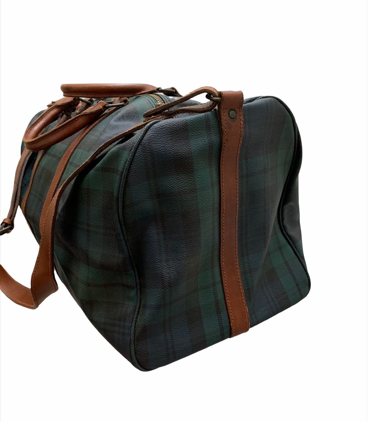 Polo Ralph Lauren × RRL Ralph Lauren × Vintage Iconic RARE Polo Ralph Lauren Leather Large Travel Bag Size ONE SIZE - 5 Thumbnail