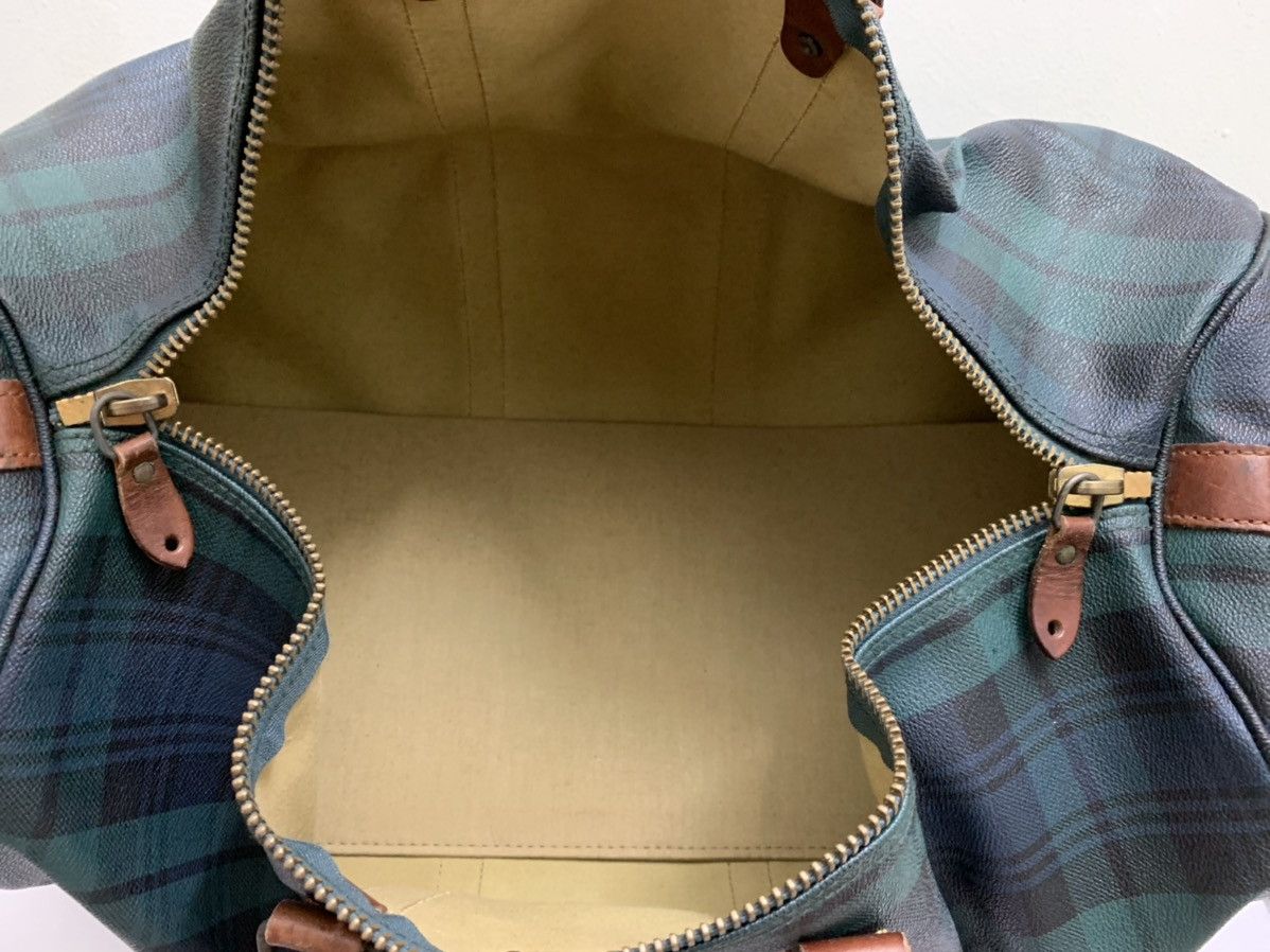 Polo Ralph Lauren × RRL Ralph Lauren × Vintage Iconic RARE Polo Ralph Lauren Leather Large Travel Bag Size ONE SIZE - 10 Thumbnail