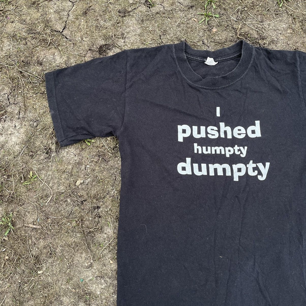 Vintage Vintage Y2K Pushed Humpty Dumpty Graphic Tee Skate Streetwea Size US S / EU 44-46 / 1 - 4 Thumbnail