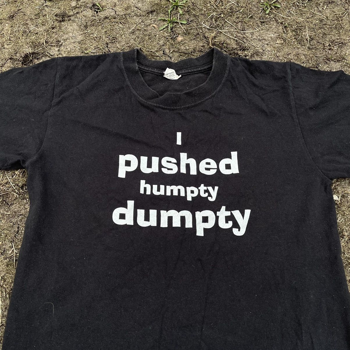 Vintage Vintage Y2K Pushed Humpty Dumpty Graphic Tee Skate Streetwea Size US S / EU 44-46 / 1 - 6 Thumbnail