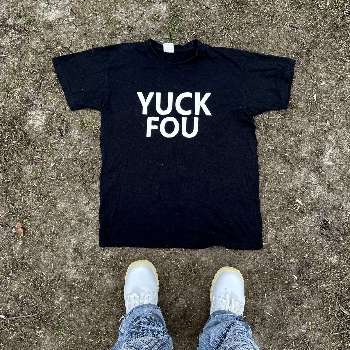 Vintage Vintage Y2K Graphic Tee Thrashed Skate Streetwear Baggy M Size US M / EU 48-50 / 2 - 1 Thumbnail