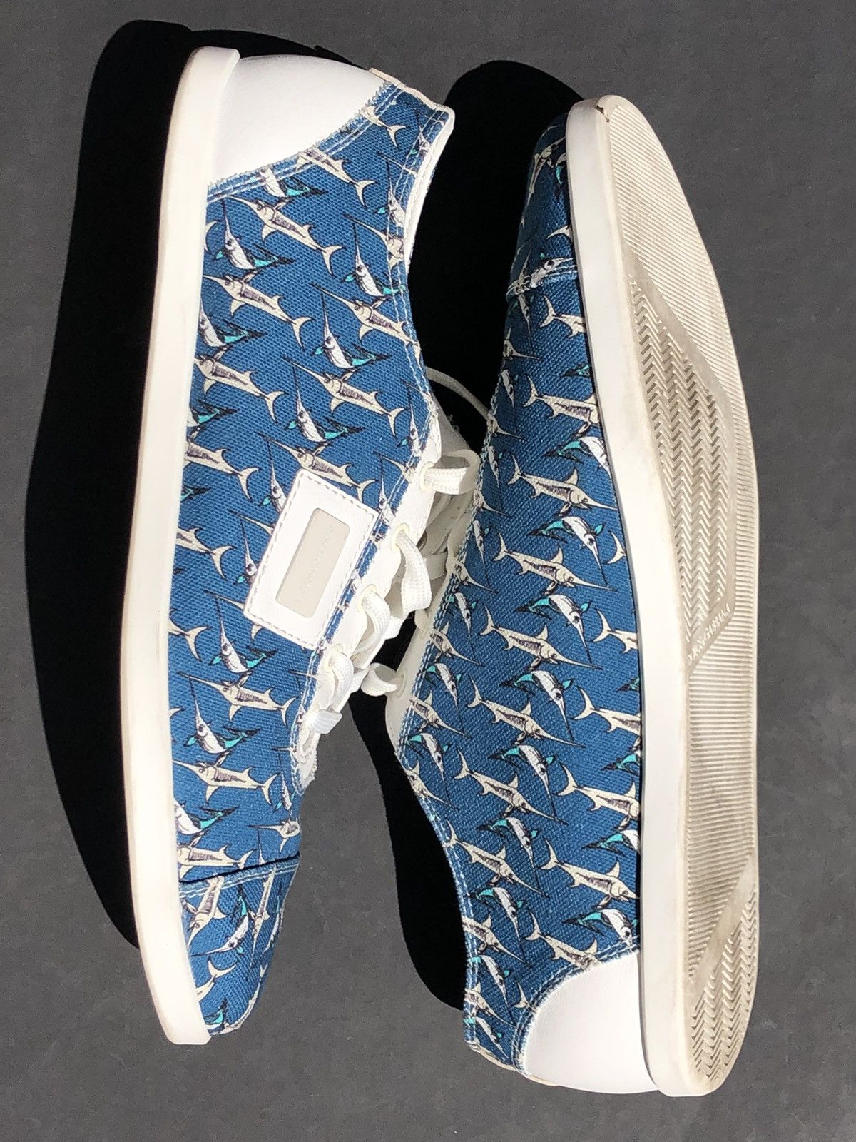 Dolce & Gabbana Dolce & Gabbana Marlin Sneakers Blue/White Size US 9 / EU 42 - 4 Thumbnail