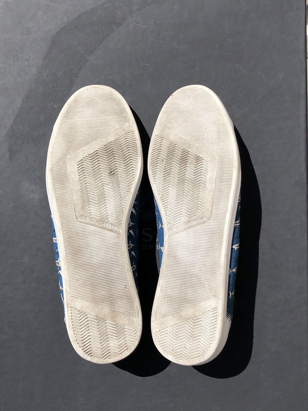 Dolce & Gabbana Dolce & Gabbana Marlin Sneakers Blue/White Size US 9 / EU 42 - 5 Thumbnail