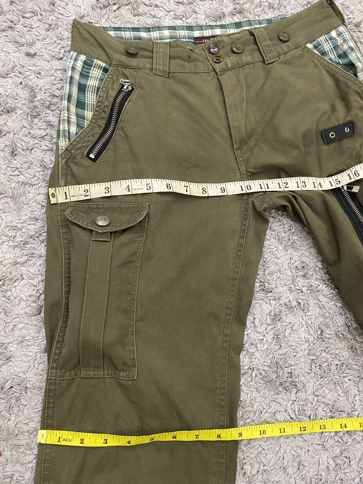 Japanese Brand Neutral Infinity Japanese Brand Cargo Pants 3d Pocket Size US 30 / EU 46 - 11 Thumbnail