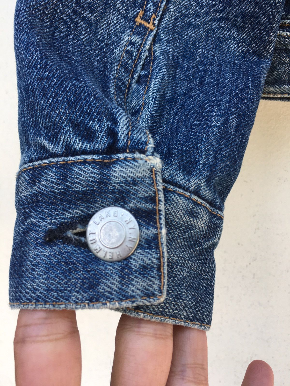 Helmut Lang Vintage Helmut Lang Dark Denim Jacket Size US S / EU 44-46 / 1 - 19 Thumbnail