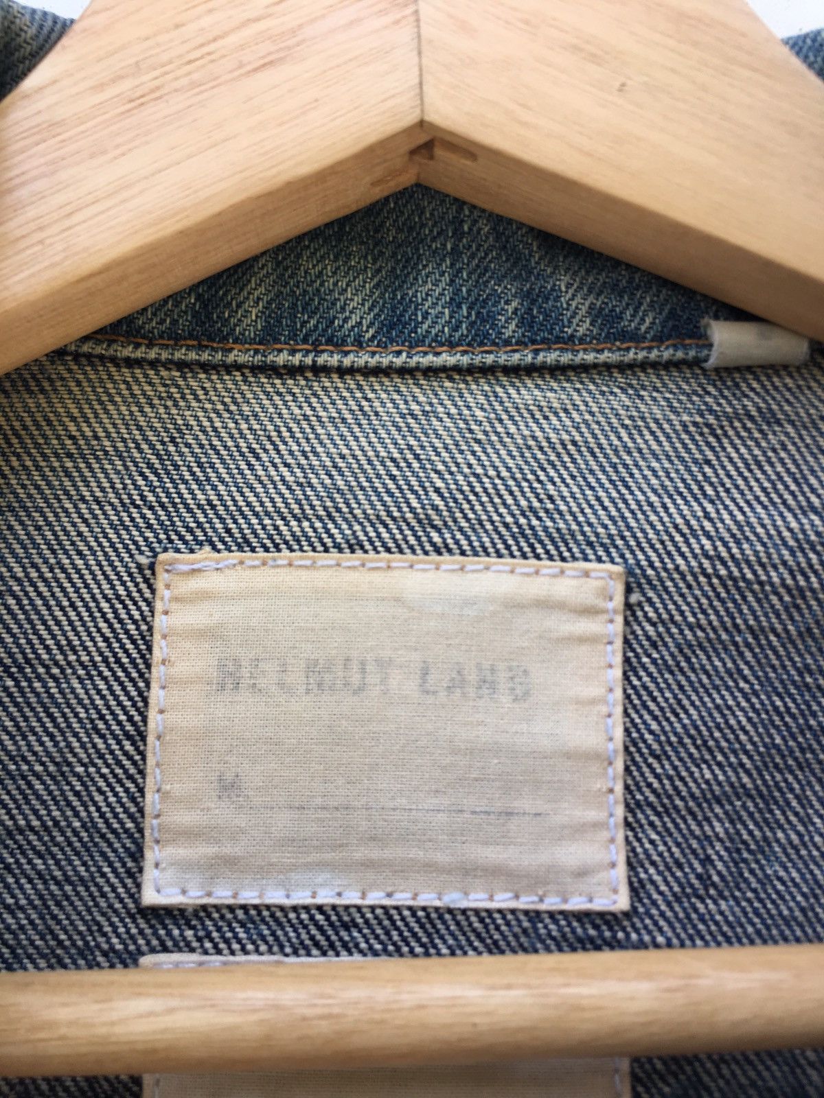 Helmut Lang Vintage Helmut Lang Dark Denim Jacket Size US S / EU 44-46 / 1 - 10 Thumbnail