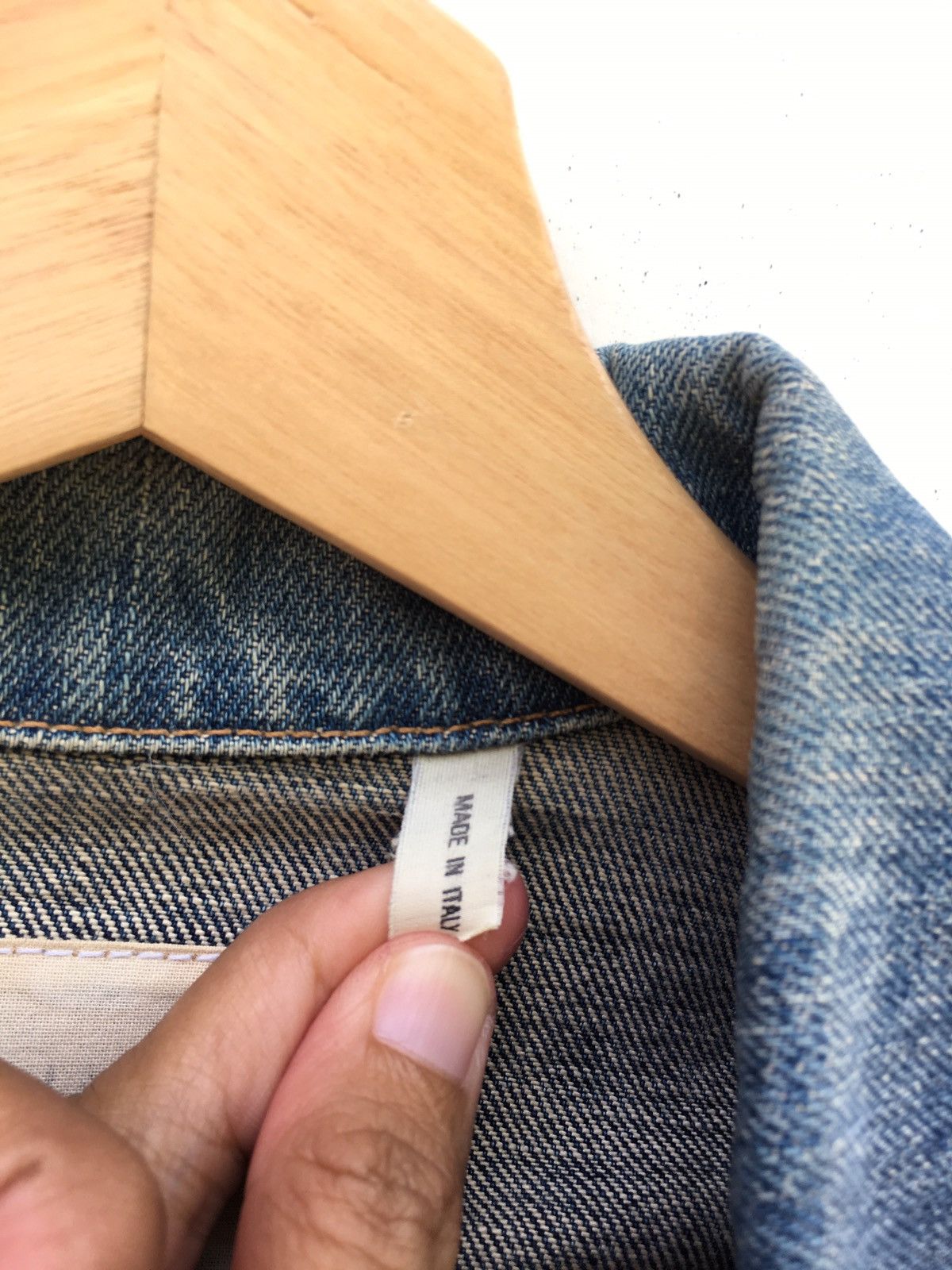 Helmut Lang Vintage Helmut Lang Dark Denim Jacket Size US S / EU 44-46 / 1 - 12 Thumbnail