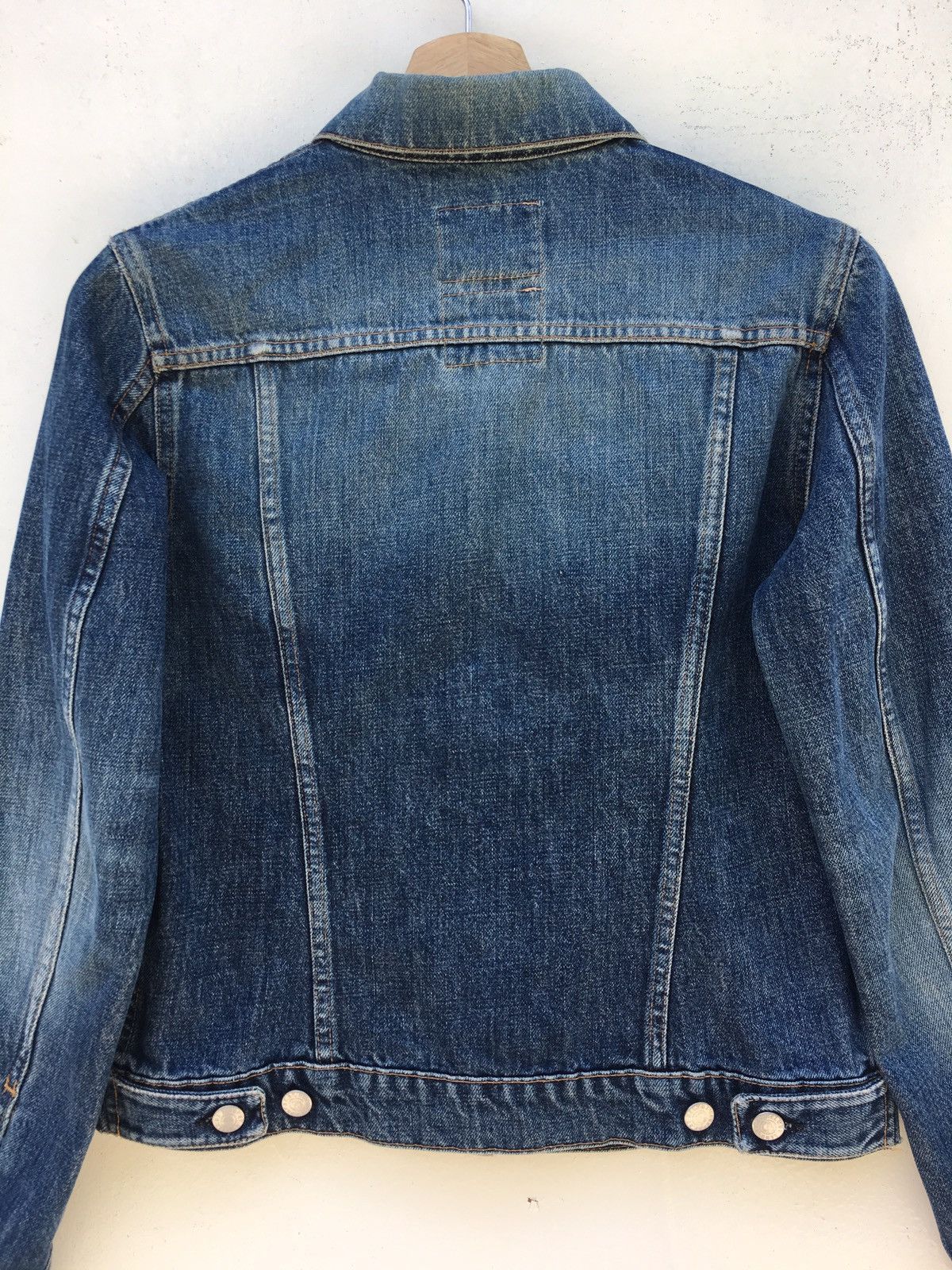 Helmut Lang Vintage Helmut Lang Dark Denim Jacket Size US S / EU 44-46 / 1 - 16 Thumbnail