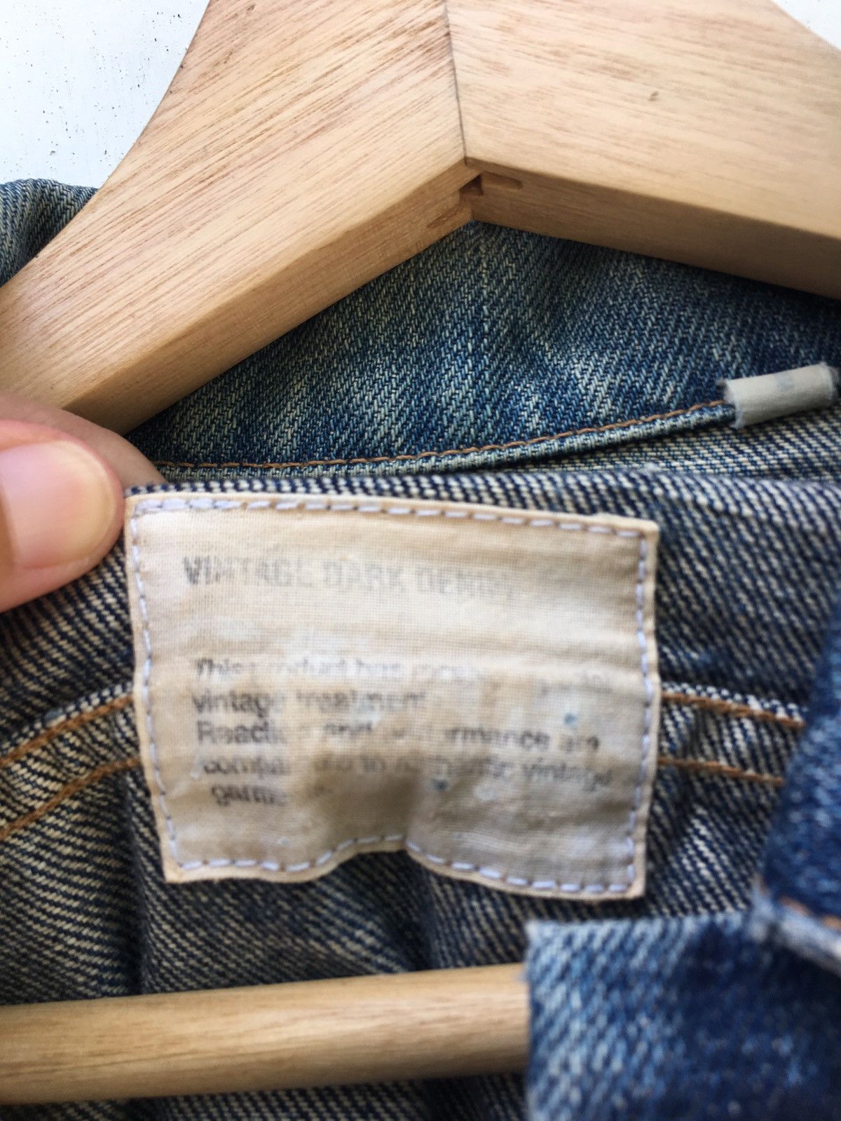 Helmut Lang Vintage Helmut Lang Dark Denim Jacket Size US S / EU 44-46 / 1 - 11 Thumbnail