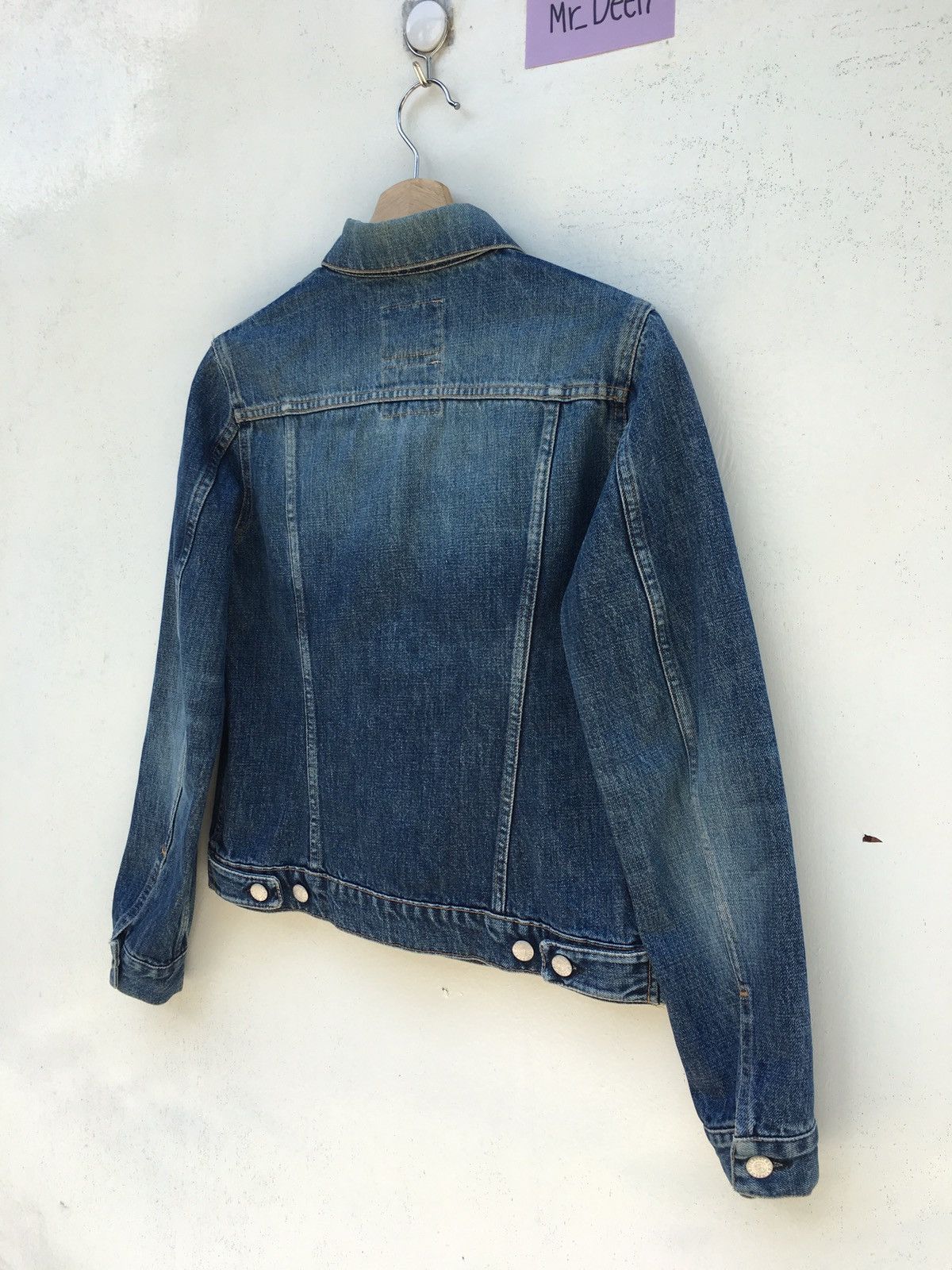 Helmut Lang Vintage Helmut Lang Dark Denim Jacket Size US S / EU 44-46 / 1 - 15 Thumbnail