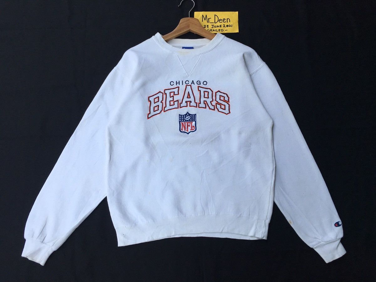 Champion Vintage Chicago Bears Big Logo NFL Sweatshirt Size US M / EU 48-50 / 2 - 1 Thumbnail