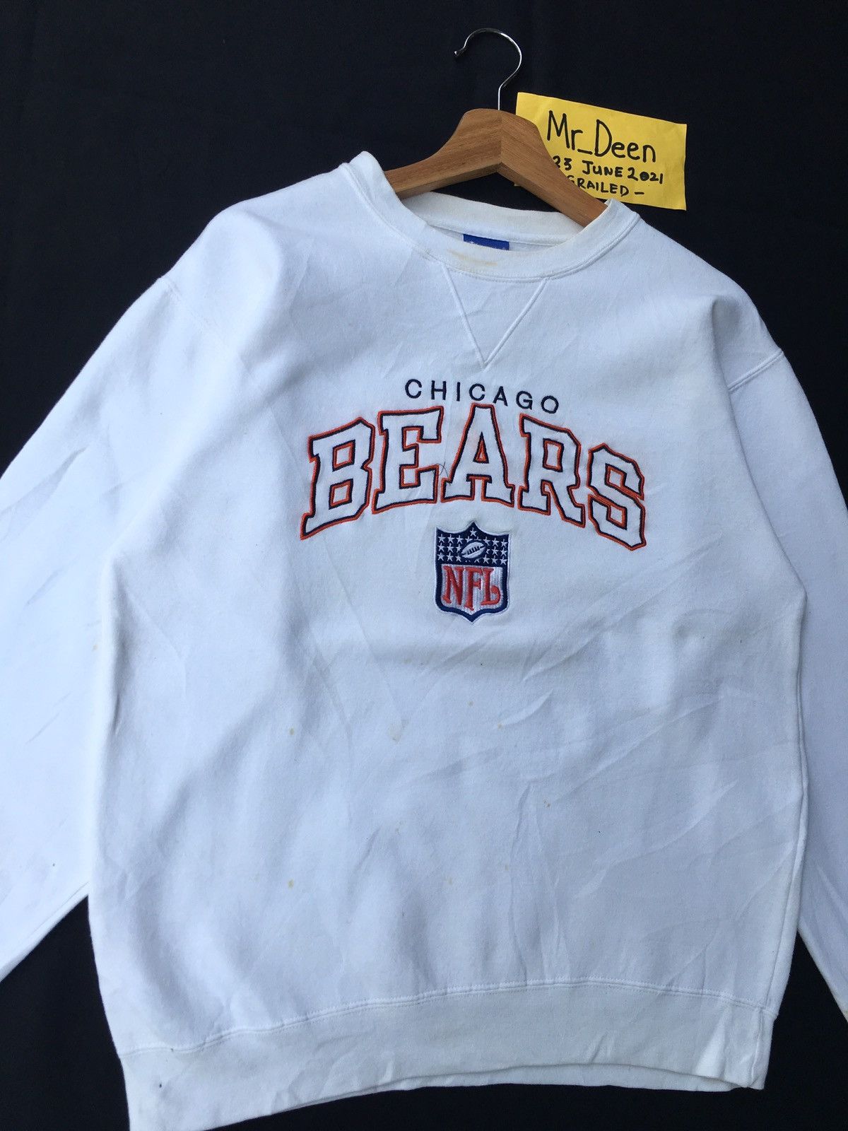 Champion Vintage Chicago Bears Big Logo NFL Sweatshirt Size US M / EU 48-50 / 2 - 3 Thumbnail