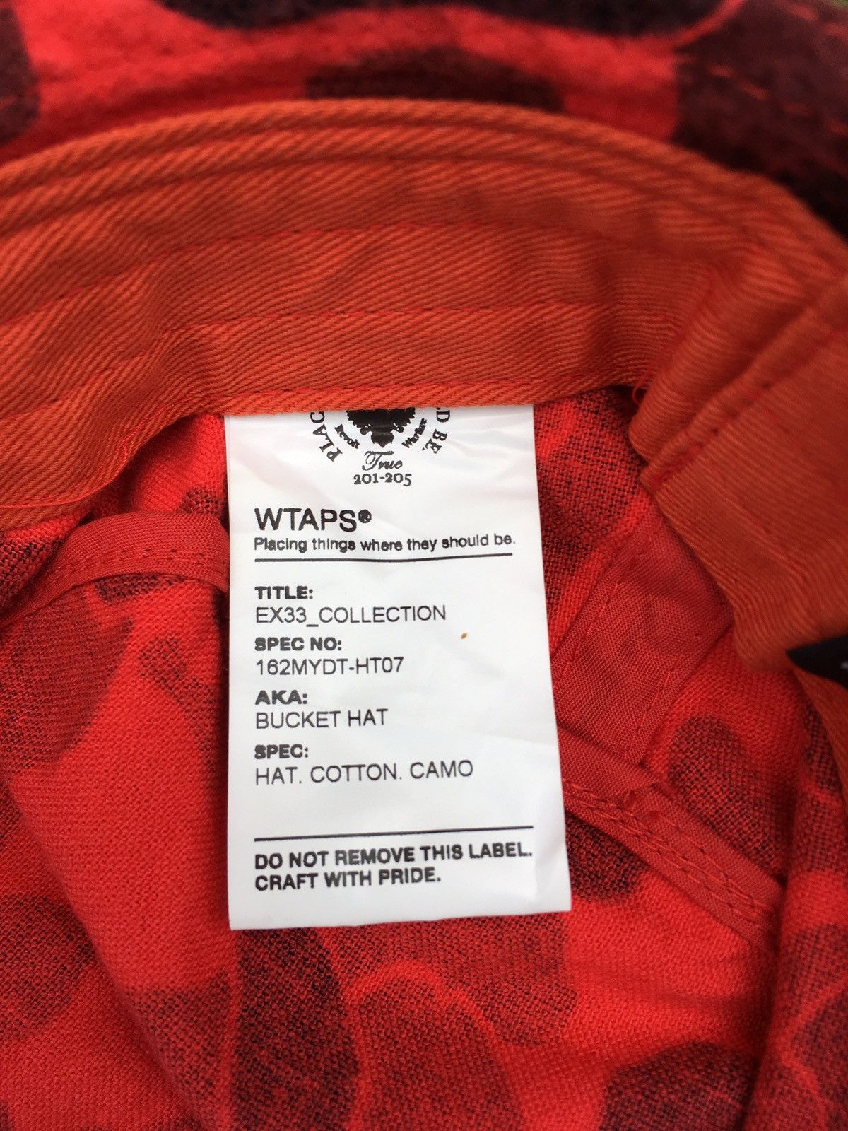 Wtaps Wtaps Camo Bucket Hat Size ONE SIZE - 5 Thumbnail