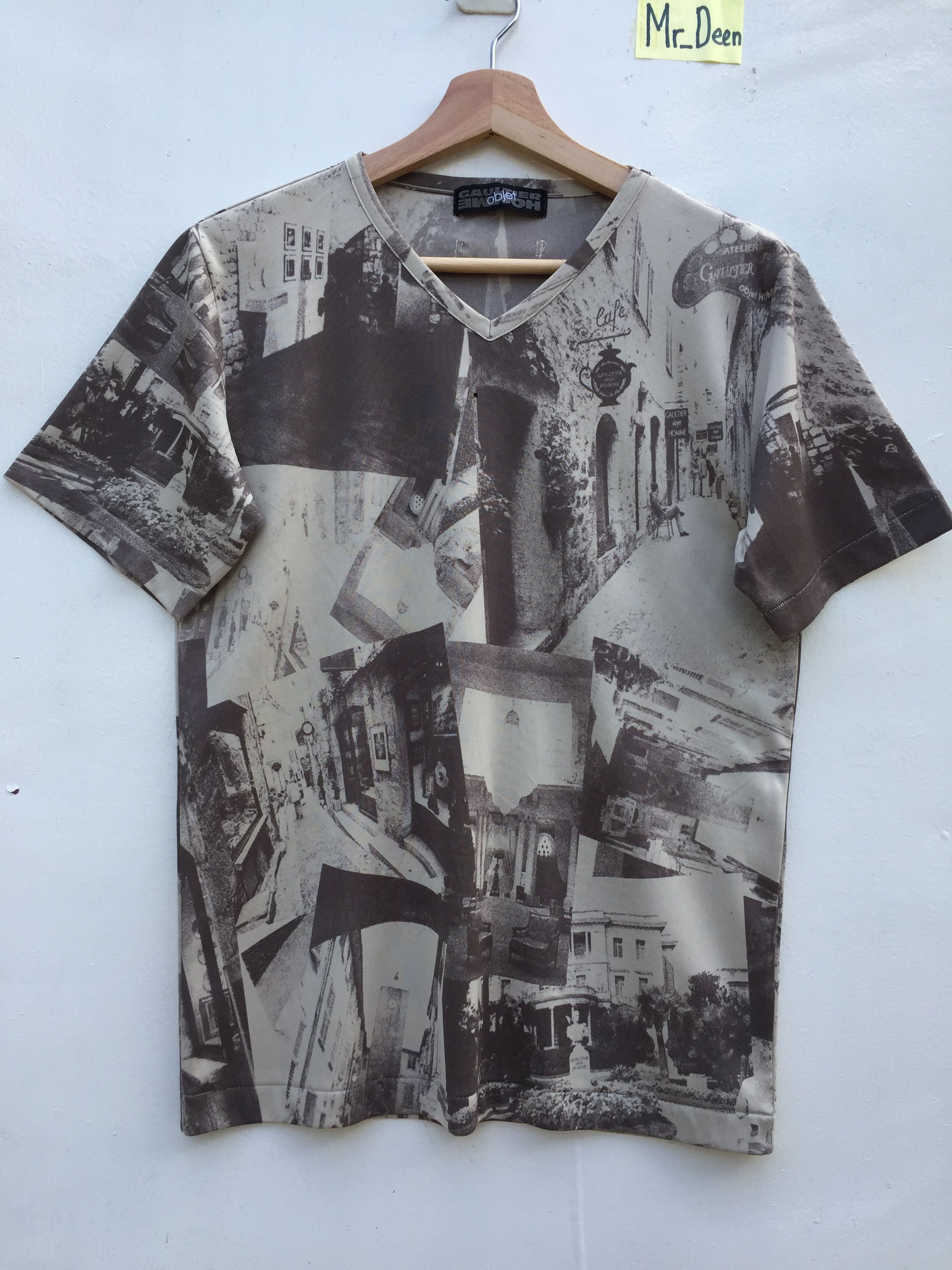 Jean Paul Gaultier Vintage JPG Gaultier Homme Objet jacquard image shortsleeve Size US S / EU 44-46 / 1 - 7 Thumbnail