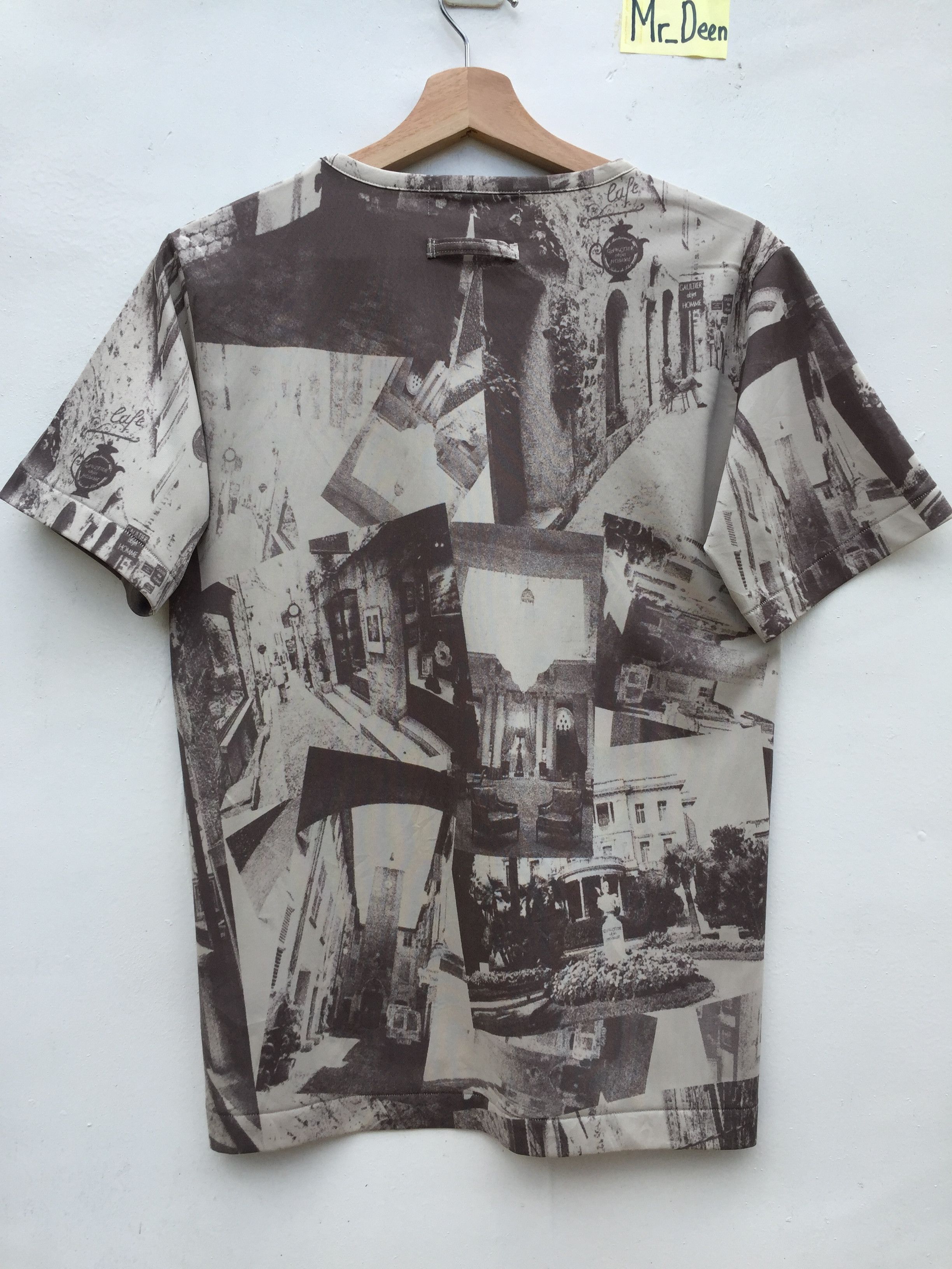 Jean Paul Gaultier Vintage JPG Gaultier Homme Objet jacquard image shortsleeve Size US S / EU 44-46 / 1 - 11 Thumbnail