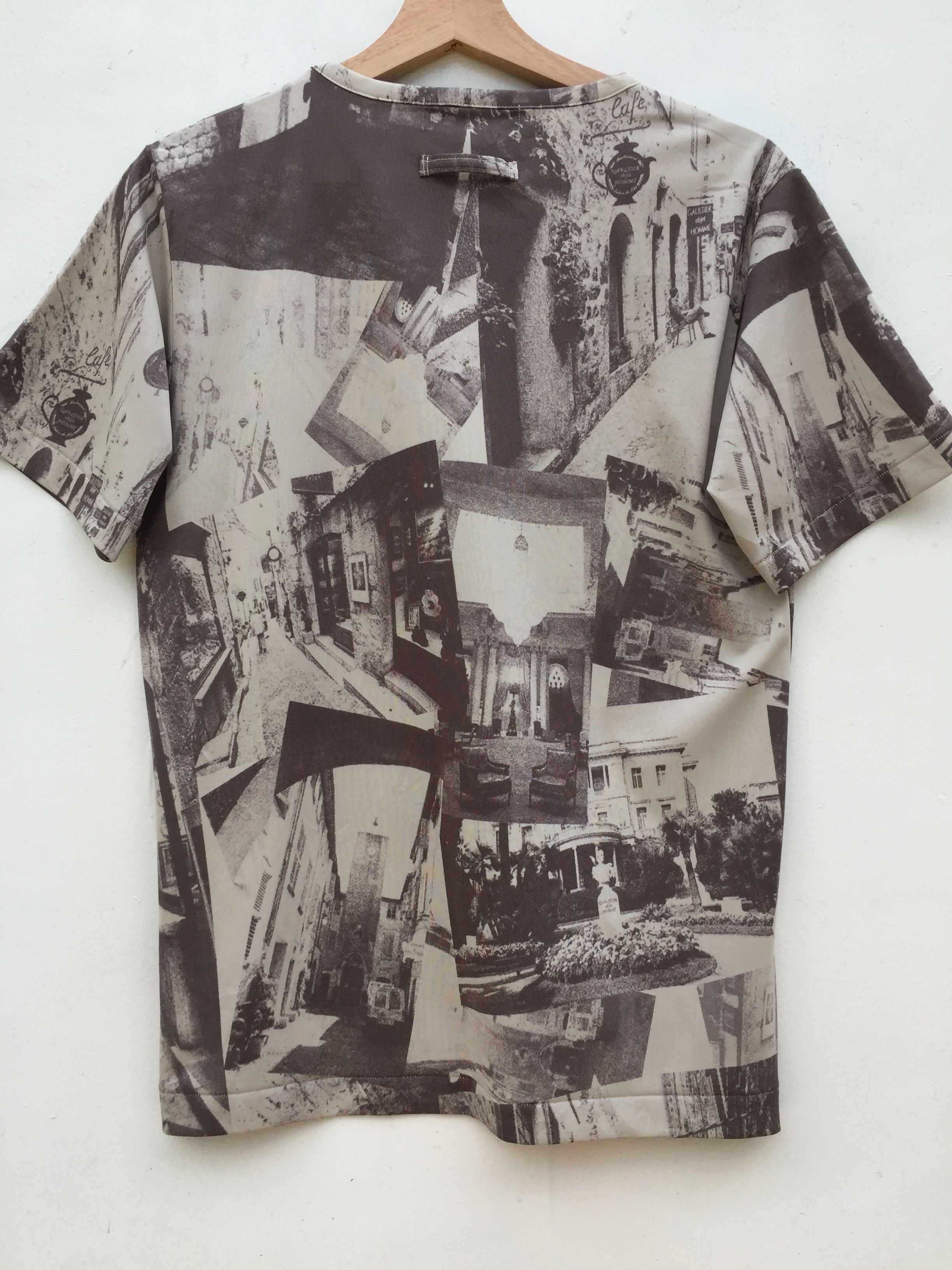 Jean Paul Gaultier Vintage JPG Gaultier Homme Objet jacquard image shortsleeve Size US S / EU 44-46 / 1 - 14 Thumbnail