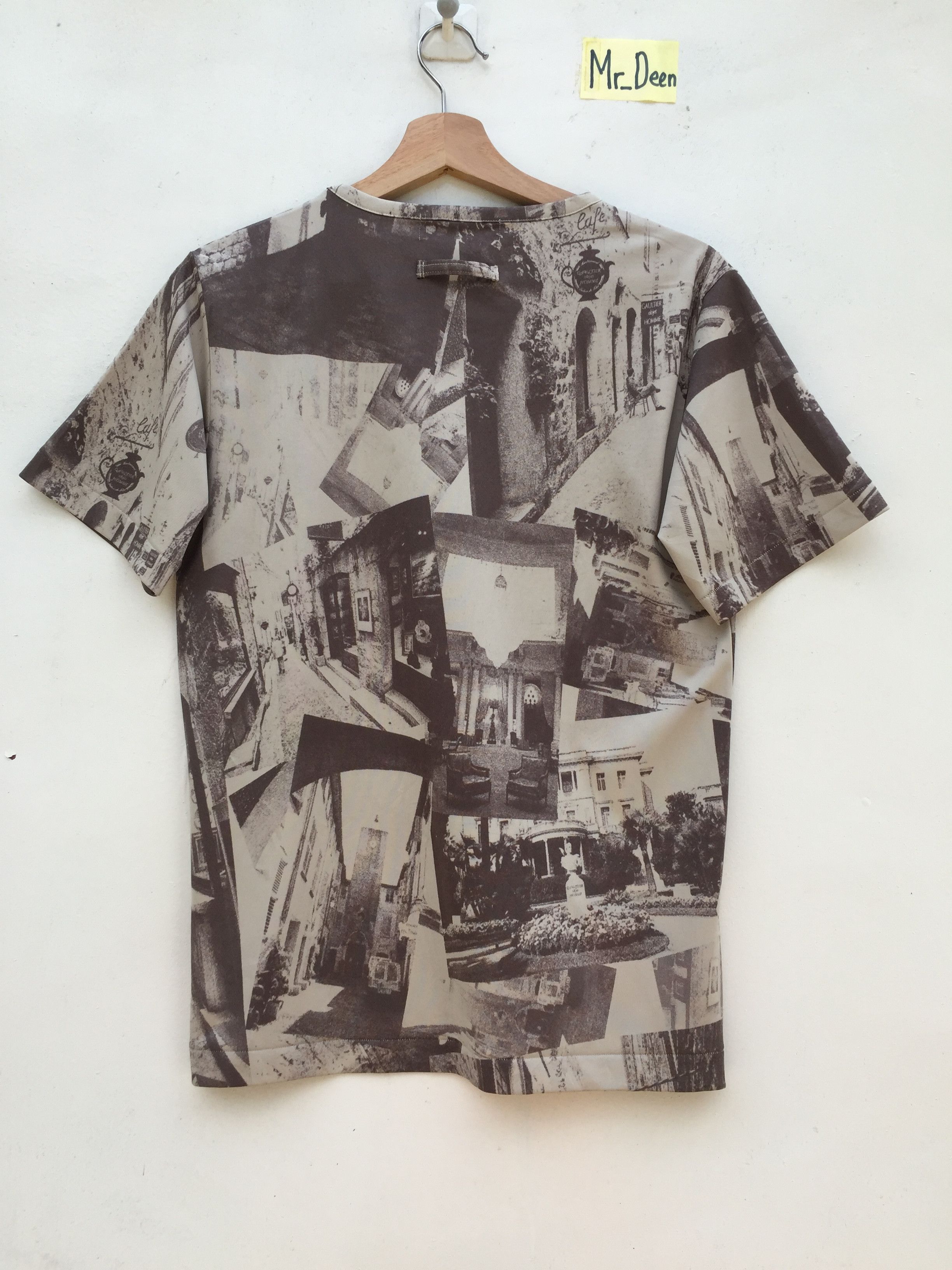 Jean Paul Gaultier Vintage JPG Gaultier Homme Objet jacquard image shortsleeve Size US S / EU 44-46 / 1 - 15 Thumbnail