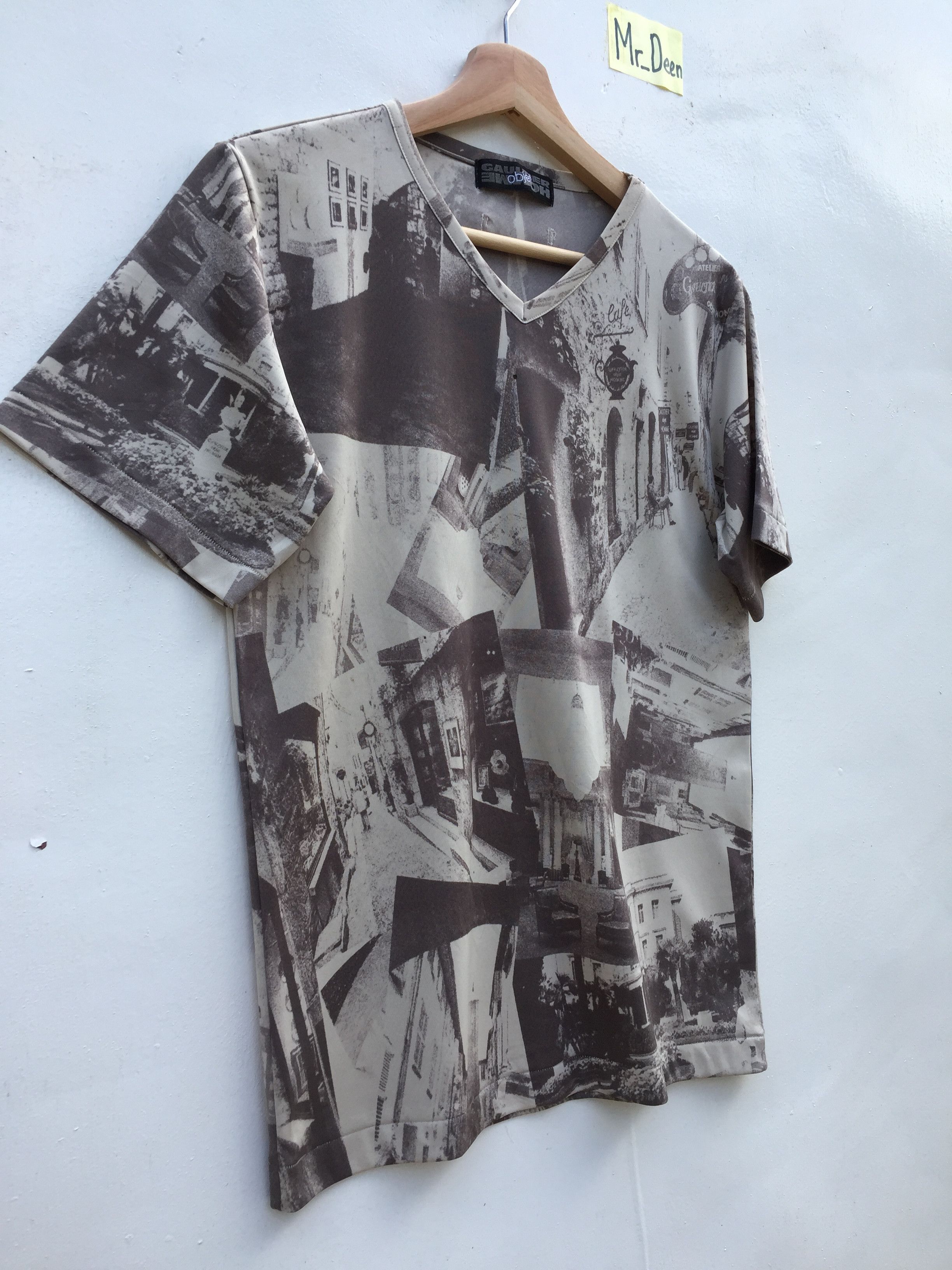 Jean Paul Gaultier Vintage JPG Gaultier Homme Objet jacquard image shortsleeve Size US S / EU 44-46 / 1 - 4 Thumbnail