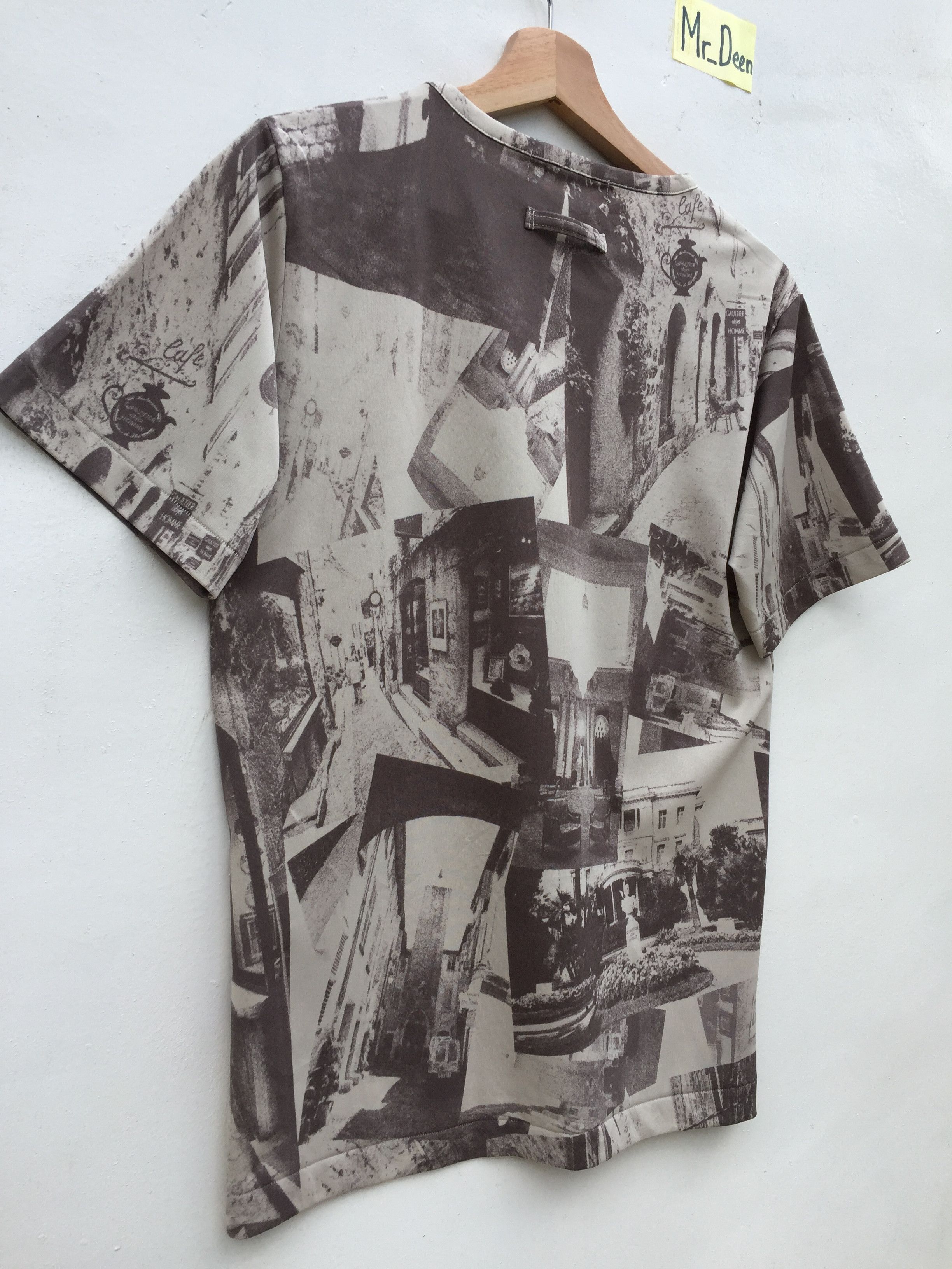Jean Paul Gaultier Vintage JPG Gaultier Homme Objet jacquard image shortsleeve Size US S / EU 44-46 / 1 - 12 Thumbnail