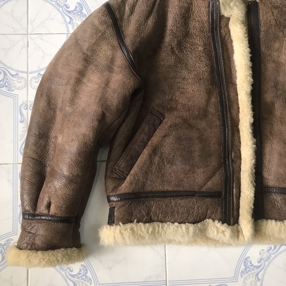 Other Sheepskin Jacket Hooded Type B3 Unknown Destination Usaf Size US M / EU 48-50 / 2 - 3 Thumbnail