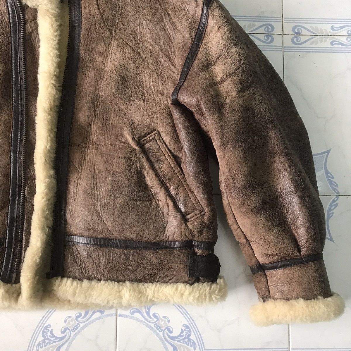 Other Sheepskin Jacket Hooded Type B3 Unknown Destination Usaf Size US M / EU 48-50 / 2 - 4 Thumbnail