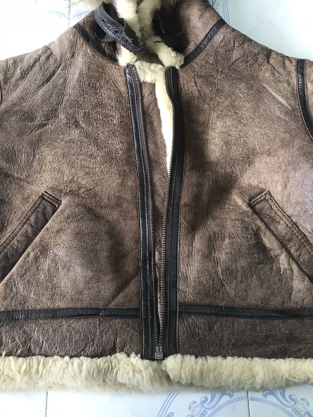 Other Sheepskin Jacket Hooded Type B3 Unknown Destination Usaf Size US M / EU 48-50 / 2 - 8 Thumbnail
