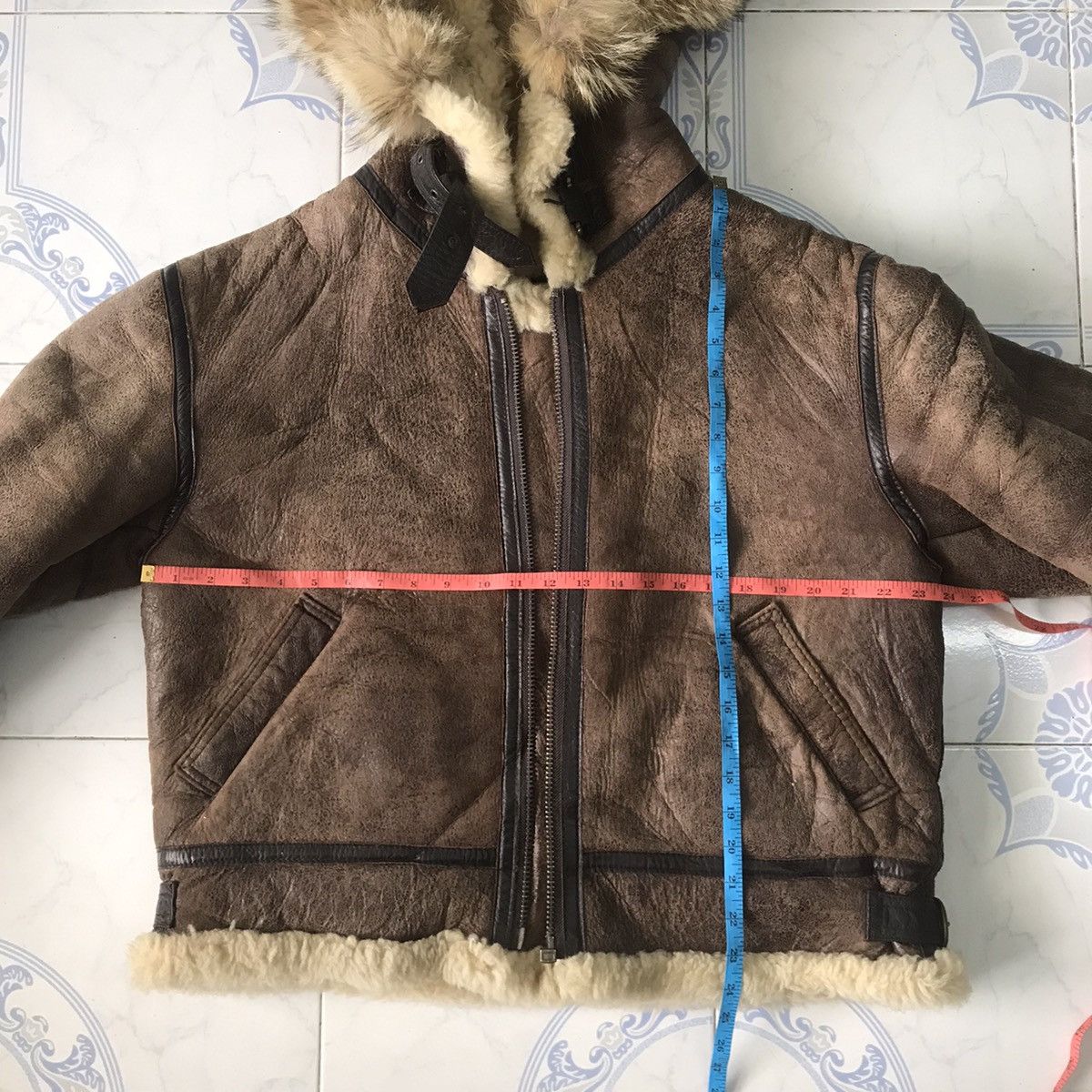 Other Sheepskin Jacket Hooded Type B3 Unknown Destination Usaf Size US M / EU 48-50 / 2 - 16 Thumbnail