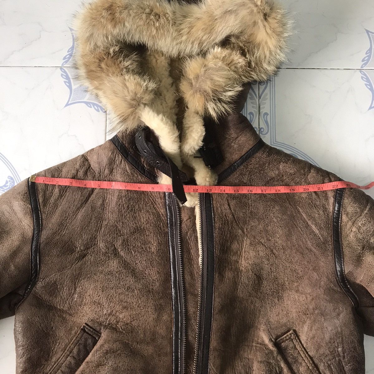 Other Sheepskin Jacket Hooded Type B3 Unknown Destination Usaf Size US M / EU 48-50 / 2 - 17 Thumbnail